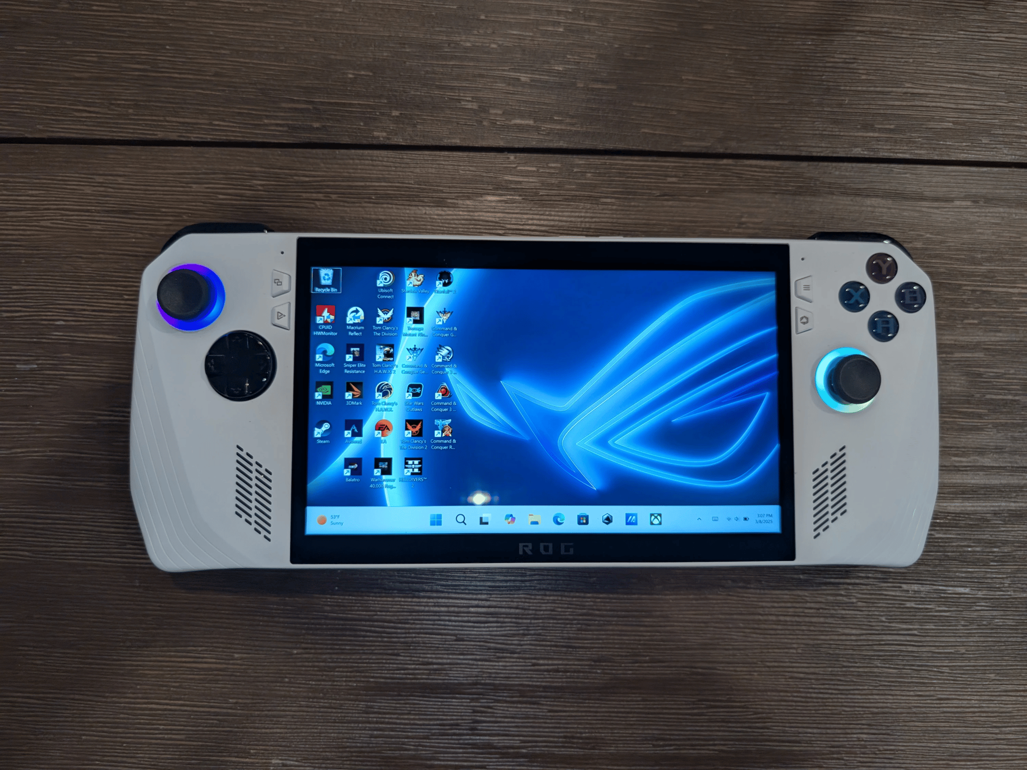 74WHR 2TB SSD Asus ROG Ally Z1 Extreme