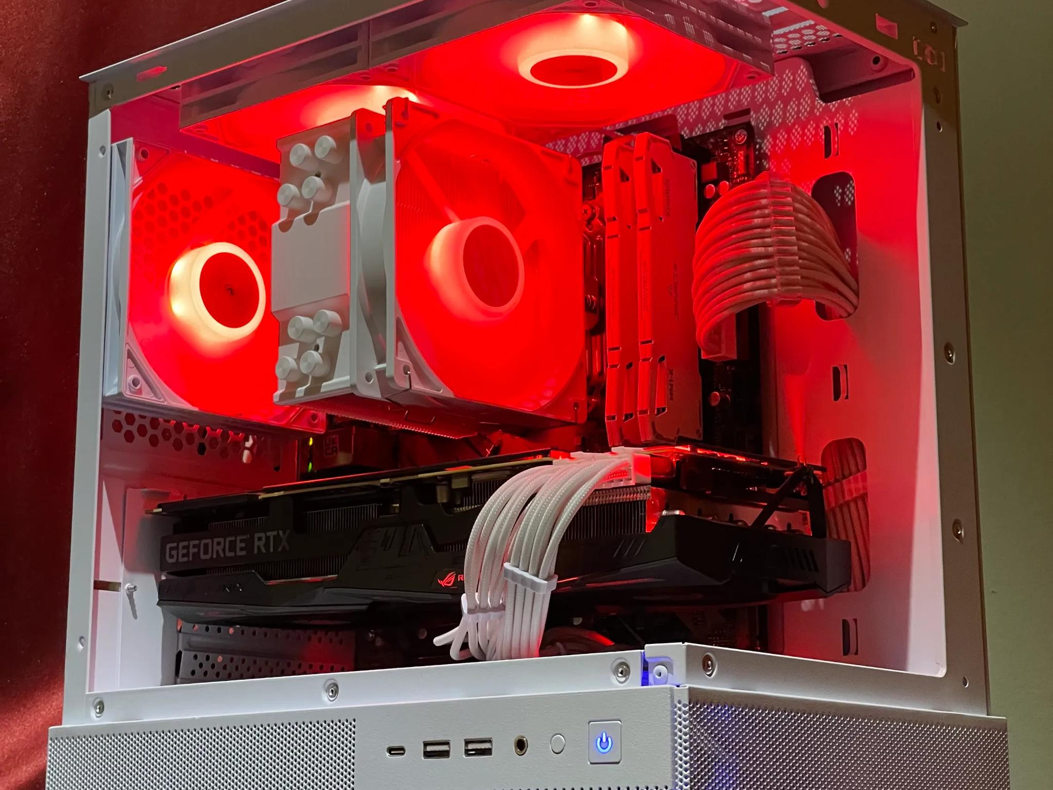 White Gaming PC (Zero Build Fee) | RTX 2080 | Ryzen 5 | 16 GB DDR4 | 1 TB NVME