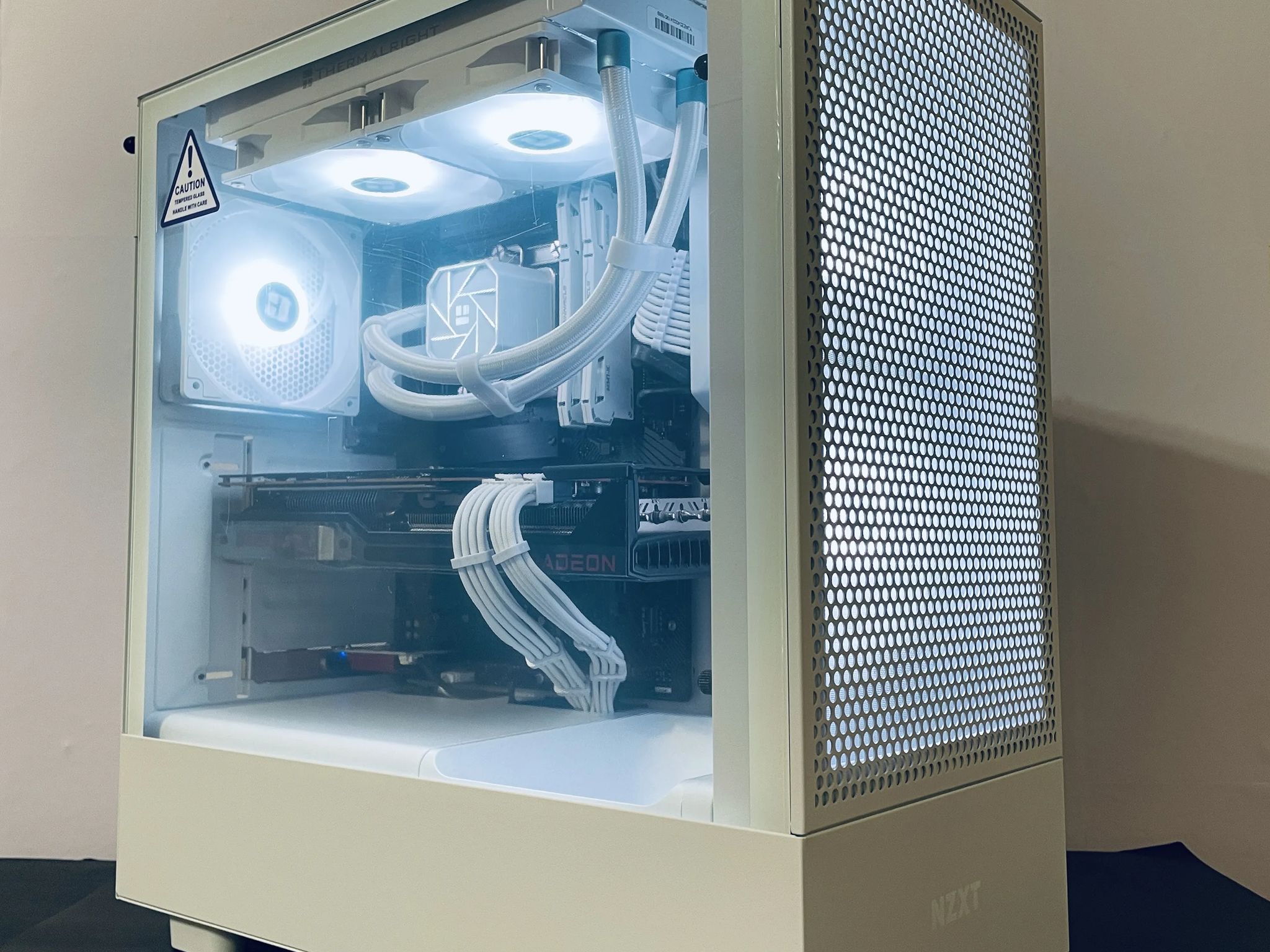 ❄️Liquid Cooled 4K/1440p White Gaming PC - RX 6800 XT 16GB ● i5 12600KF ● 32GB RAM ● 1TB NVMe SSD