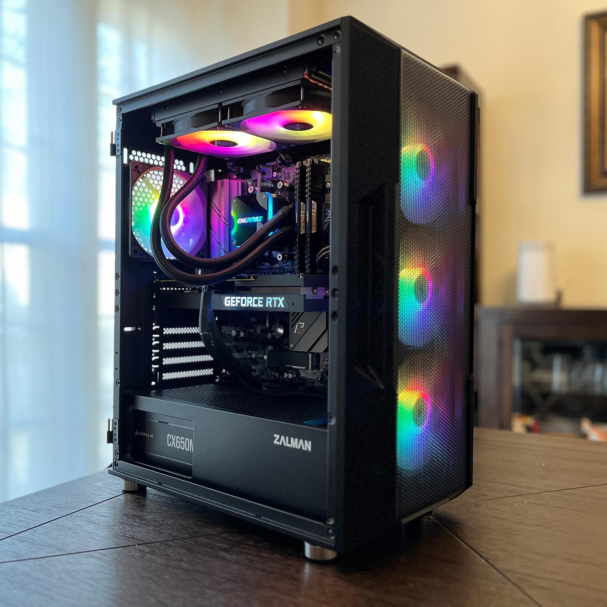 "Striker" RTX 3070 and Ryzen 5 Gaming/Streaming PC