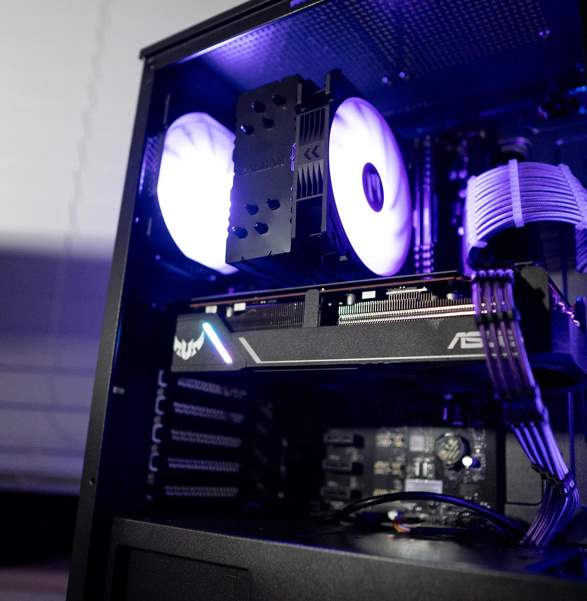 ⚫🟣 | RX 5600XT | INTEL i5 9400F | 32GB DDR4 RAM | 128GB NVME SSD + 1TB HDD | Amethyst Achiever |