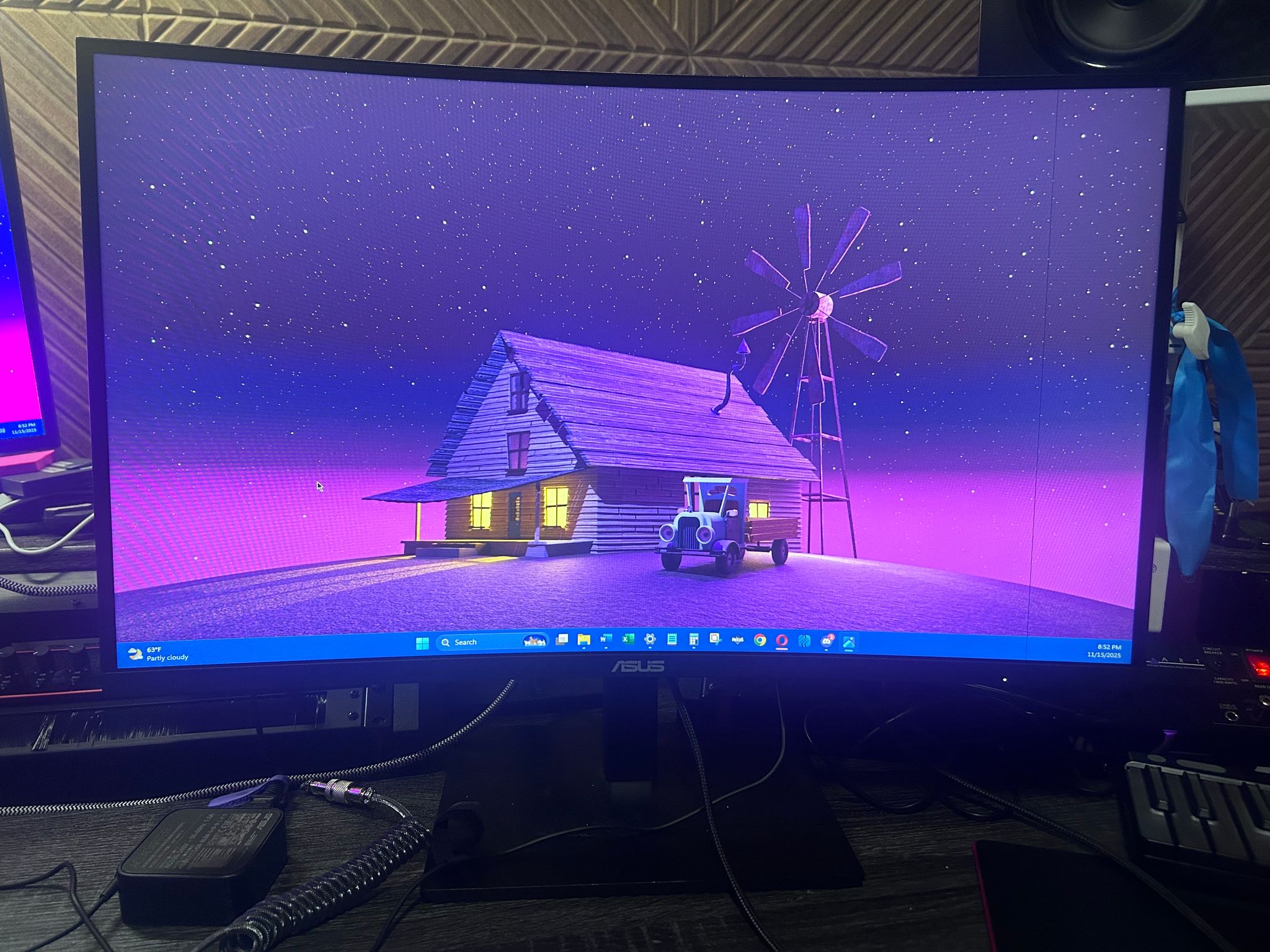 ASUS VA27VQSE 27" Full HD (1920 x 1080) 75Hz Curved Screen Monitor
