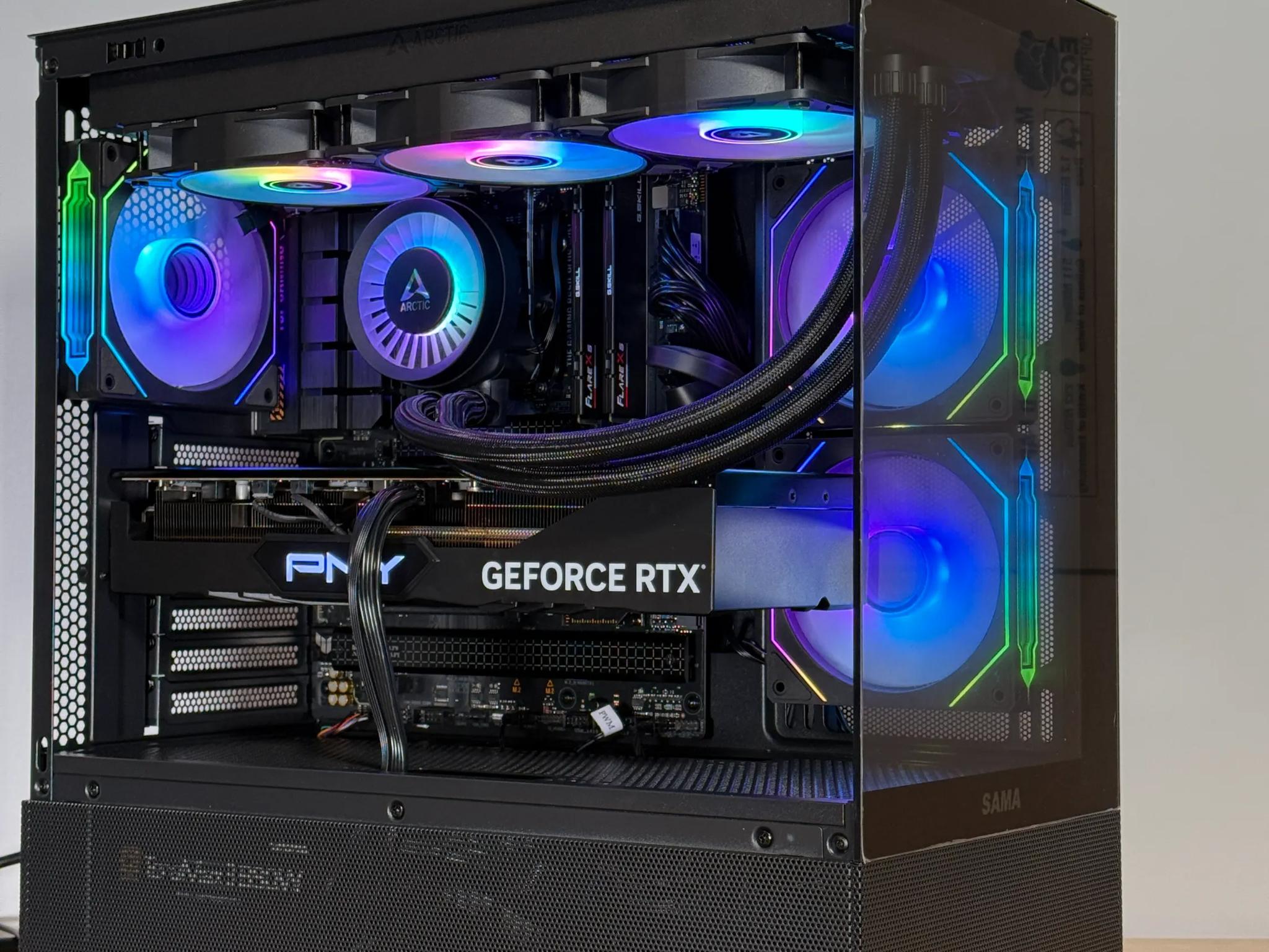 RTX 4080 Super Ryzen 9800X3D Gaming PC
