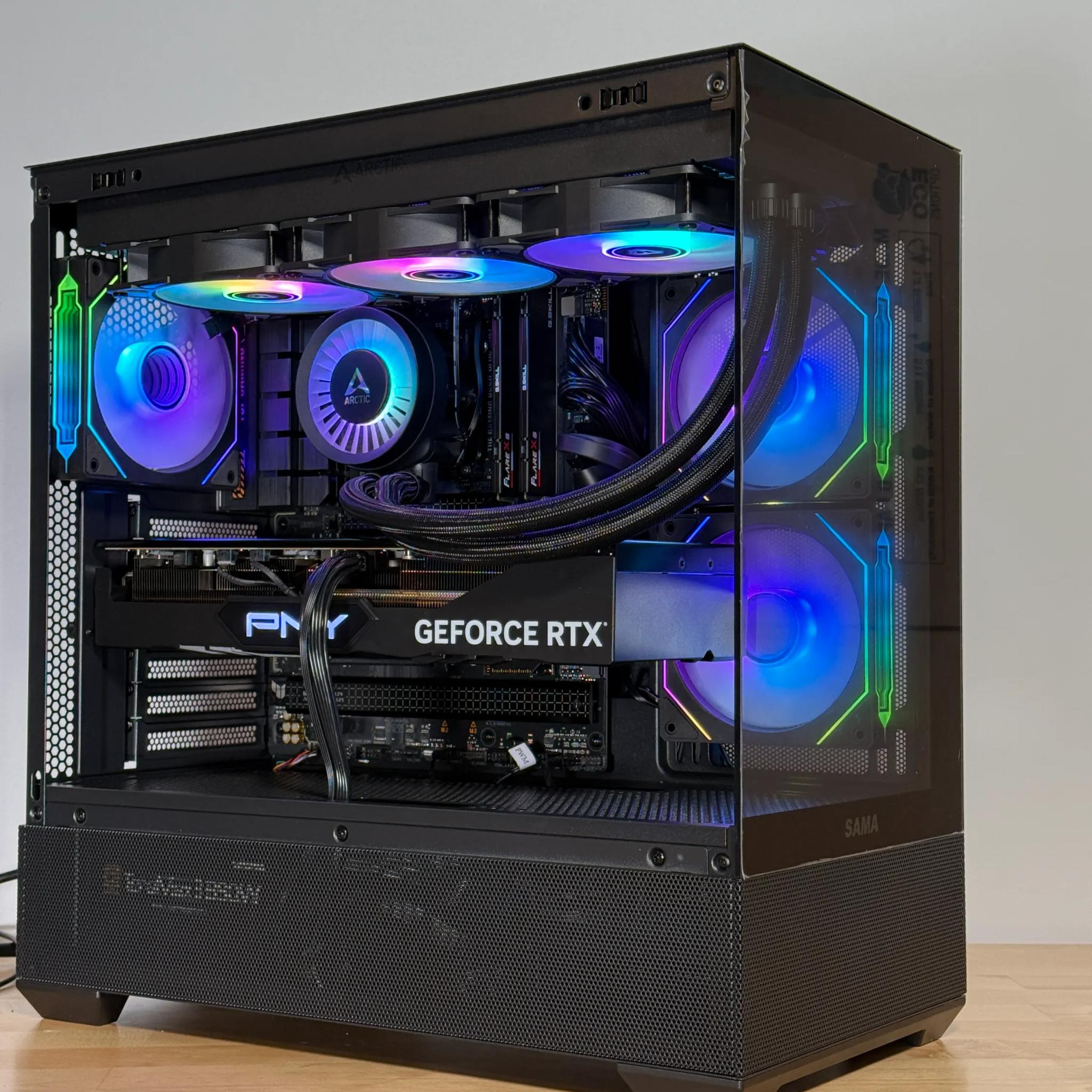 RTX 4080 Super Ryzen 9800X3D Gaming PC