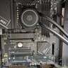 MSI Mother Board, Ryzen CPU, AIO Liquid Cooler