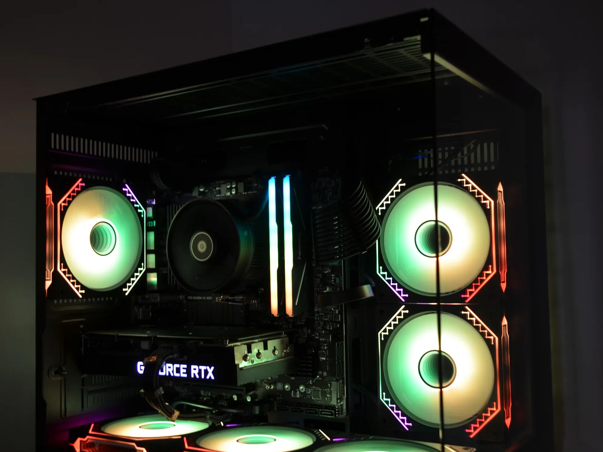 👾Dark knight⚔️ RTX 3060Ti - Ryzen 5 5500 - 1tb NVMe SSd - 16gb 3600Mhz RAM