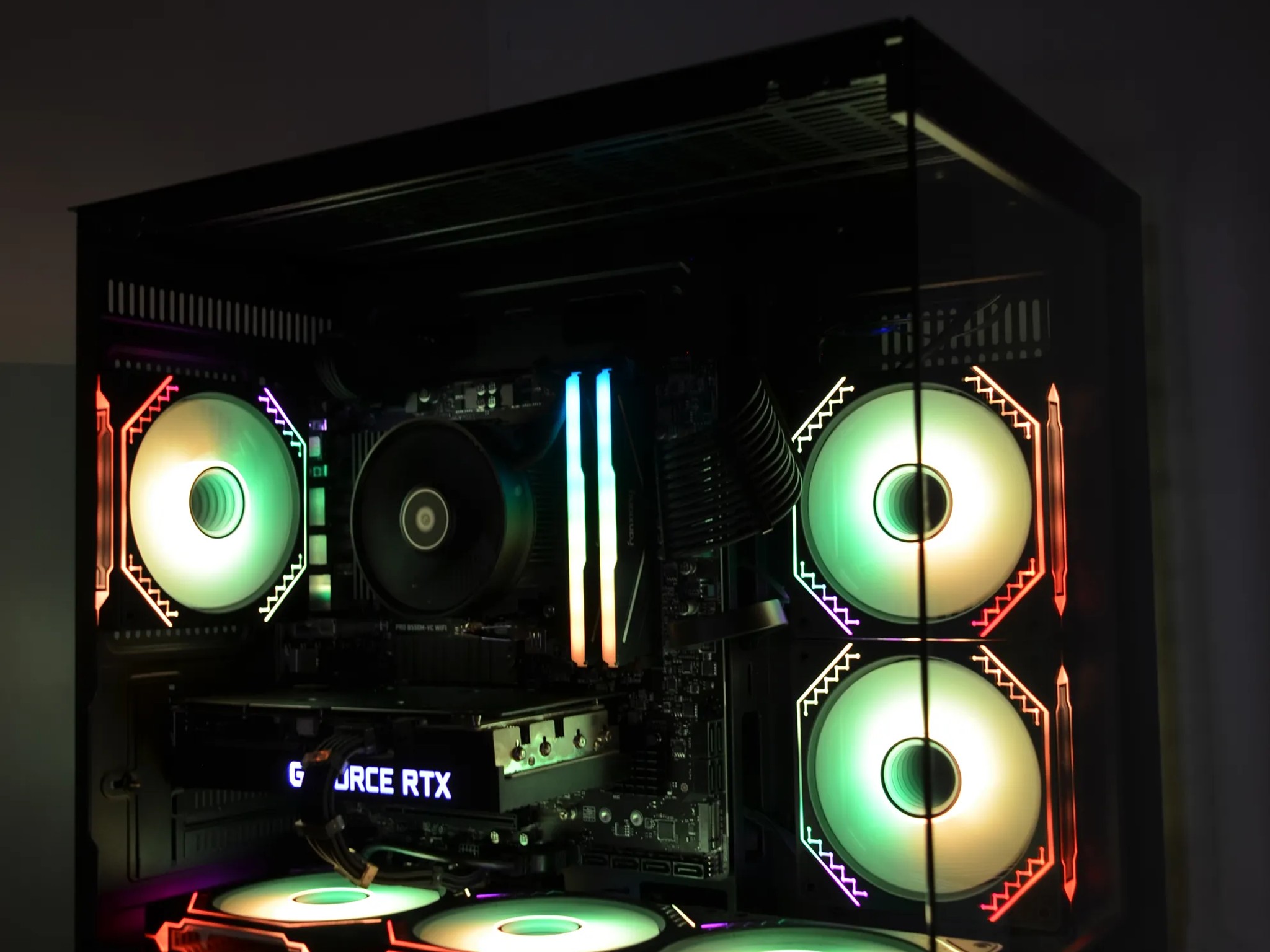 👾Dark knight⚔️ RTX 3060Ti - Ryzen 5 5500 - 1tb NVMe SSd - 16gb 3600Mhz RAM