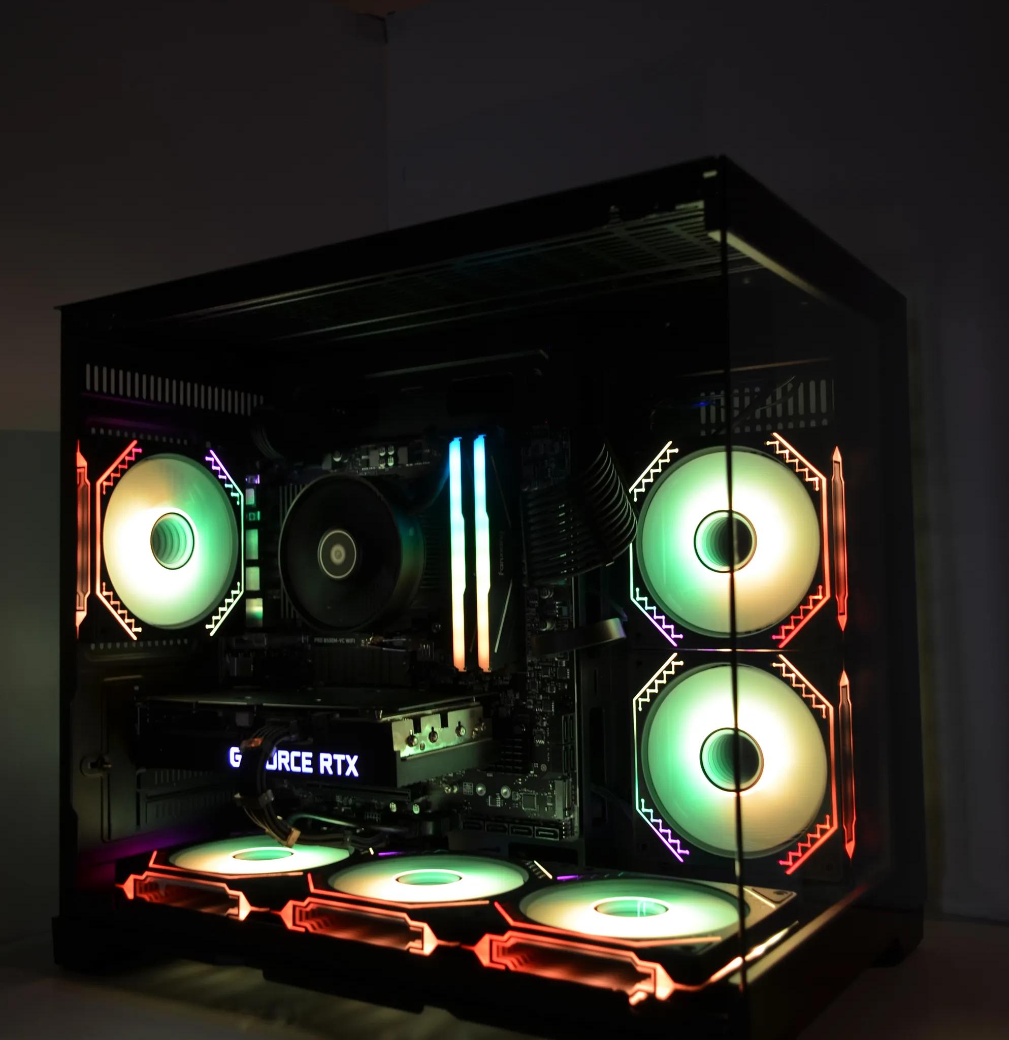 👾Dark knight⚔️ RTX 3060Ti - Ryzen 5 5500 - 1tb NVMe SSd - 16gb 3600Mhz RAM