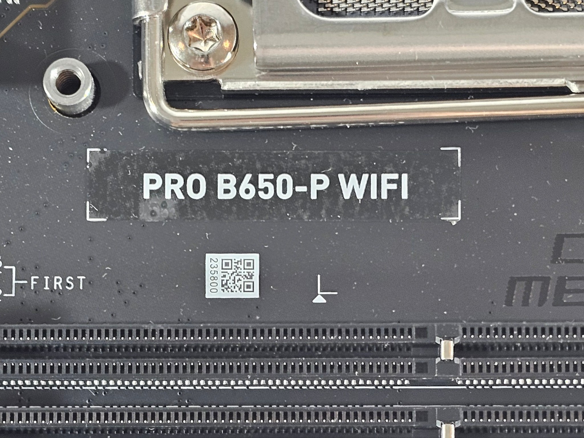 MSI B650-P PRO WIFI AMD AM5 DDR5 ATX Motherboard