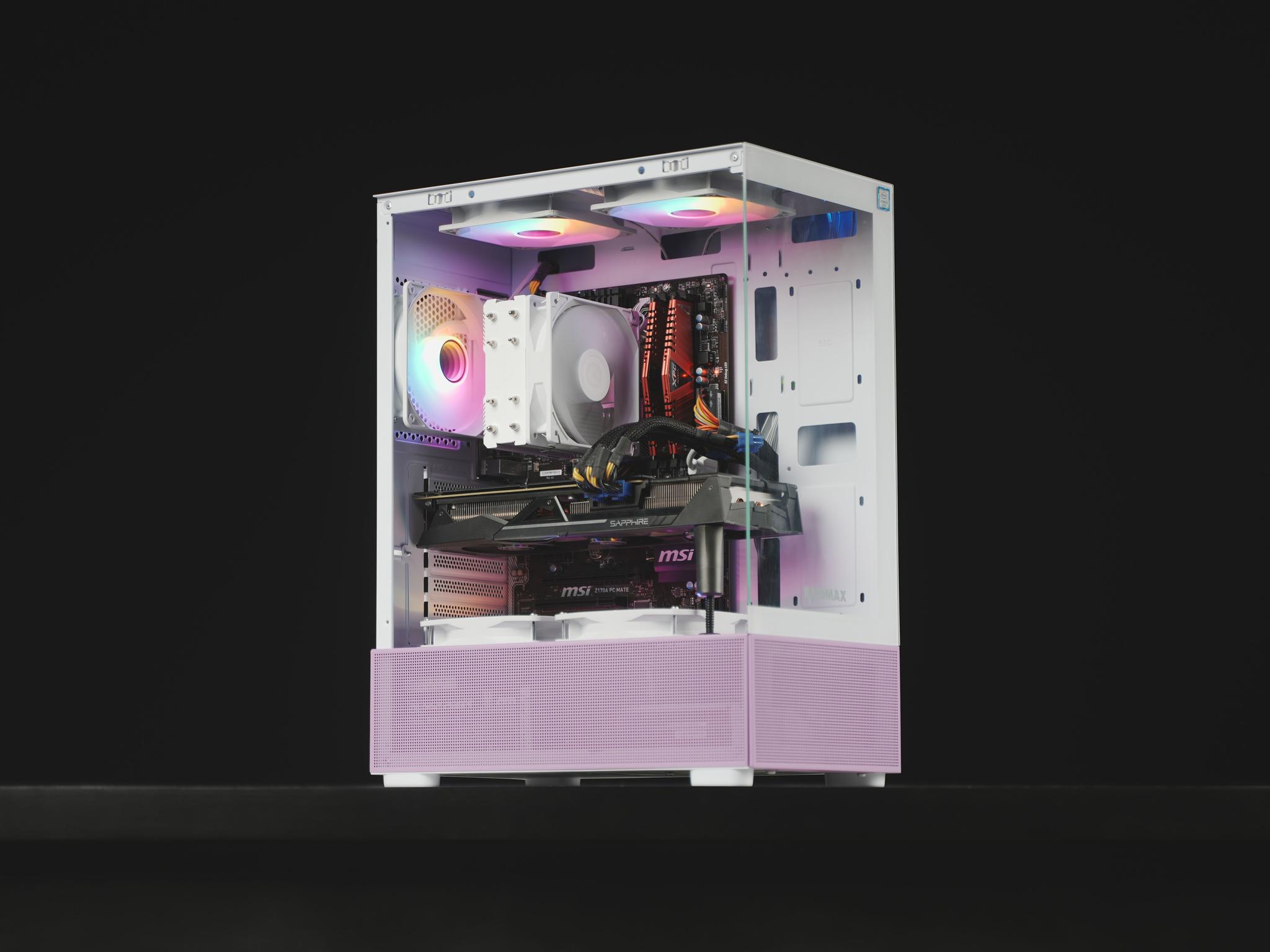 \ LX-00 / R9 Fury Intel Core i5 6600K 1.2TB Windows 11 16GB Gaming PC