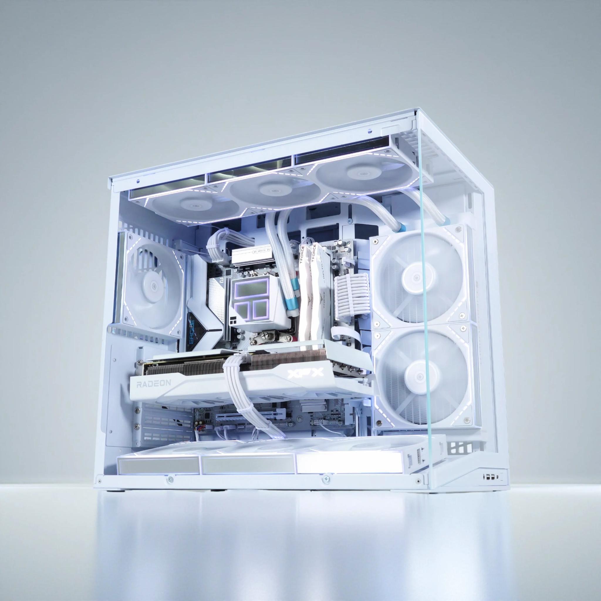 🌬️🐻‍❄️ All AMD Gaming PC🌨️ AMD RX 9060 XT 16GB🌨️ AMD Ryzen 7 7700🌨️32GB DDR5🌨️1TB NVME