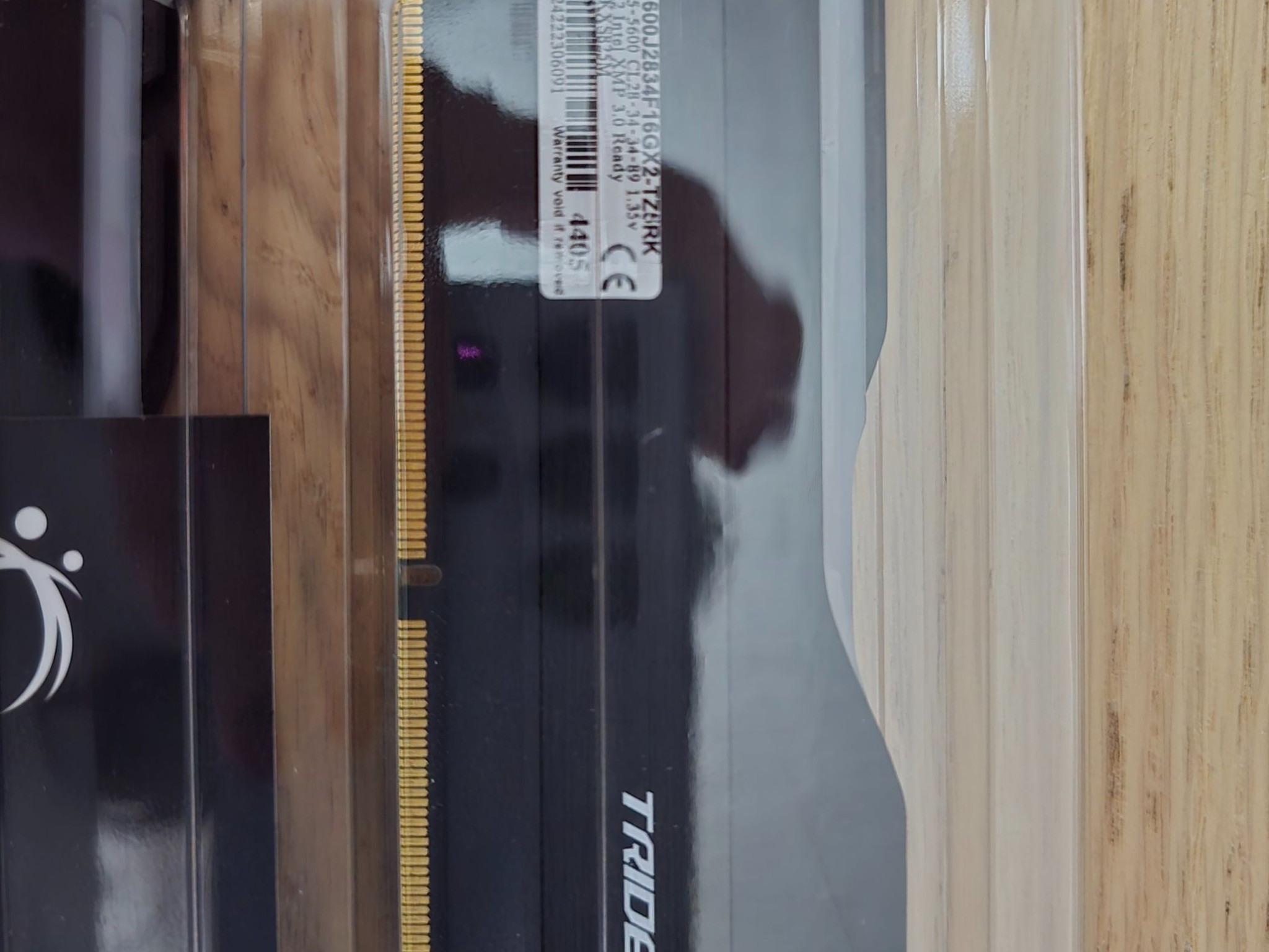 DDR5 64GB 2 Sets 4x16 Dims total $450 5600 CL 28 or $225 for half 32GB Trident Z RGB - Like New