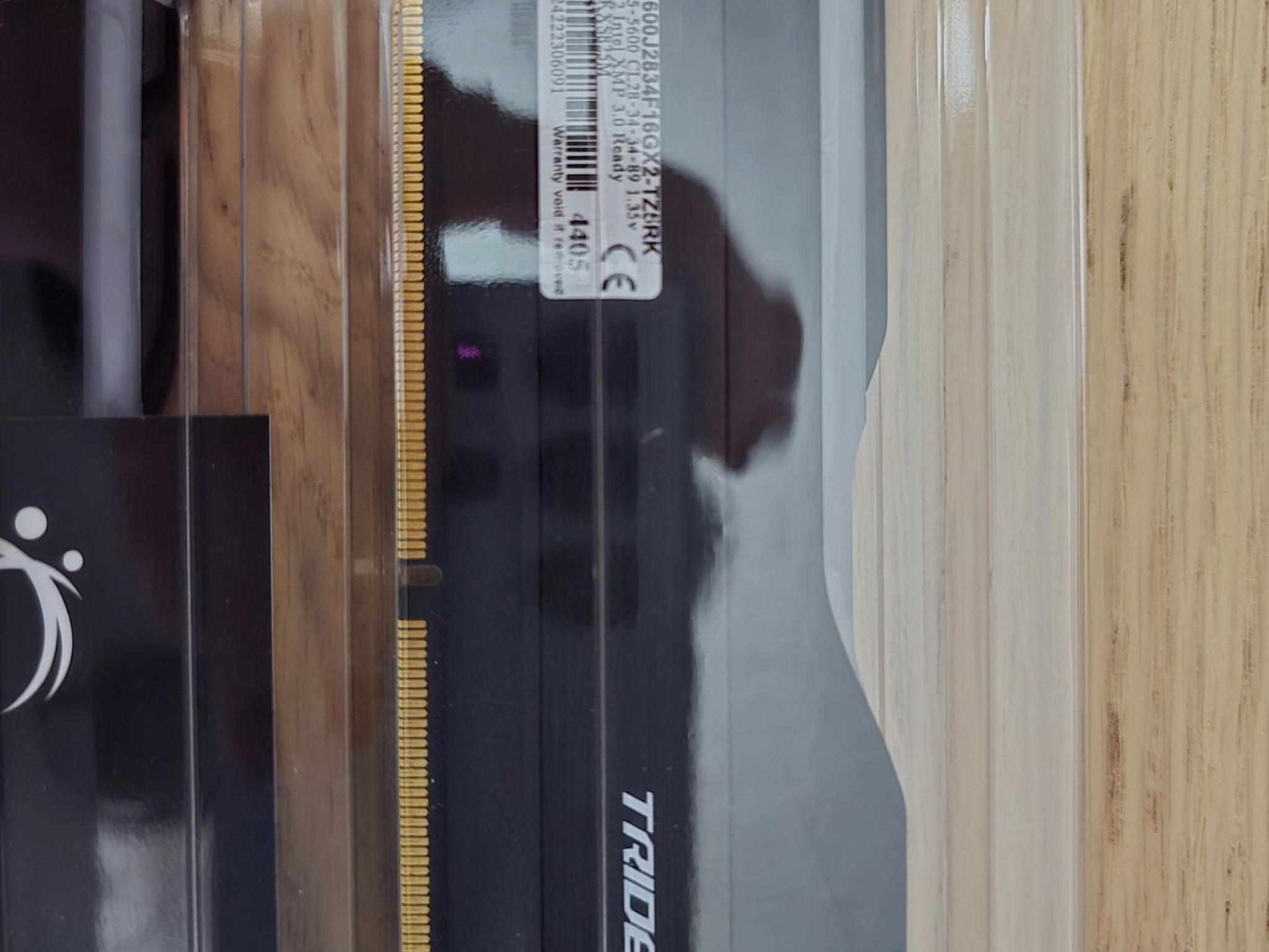 DDR5 64GB 2 Sets 4x16 Dims total $450 5600 CL 28 or $225 for half 32GB Trident Z RGB - Like New