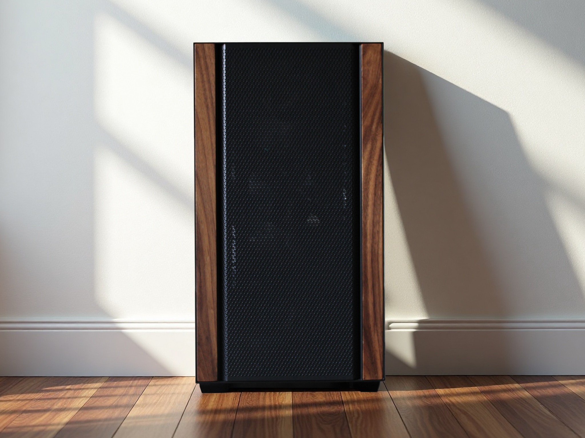 Super Sleek Custom PC – Ryzen 7 5800X | RTX 4060 Ti | 16GB DDR4 | NVMe SSD | Walnut Wood Case