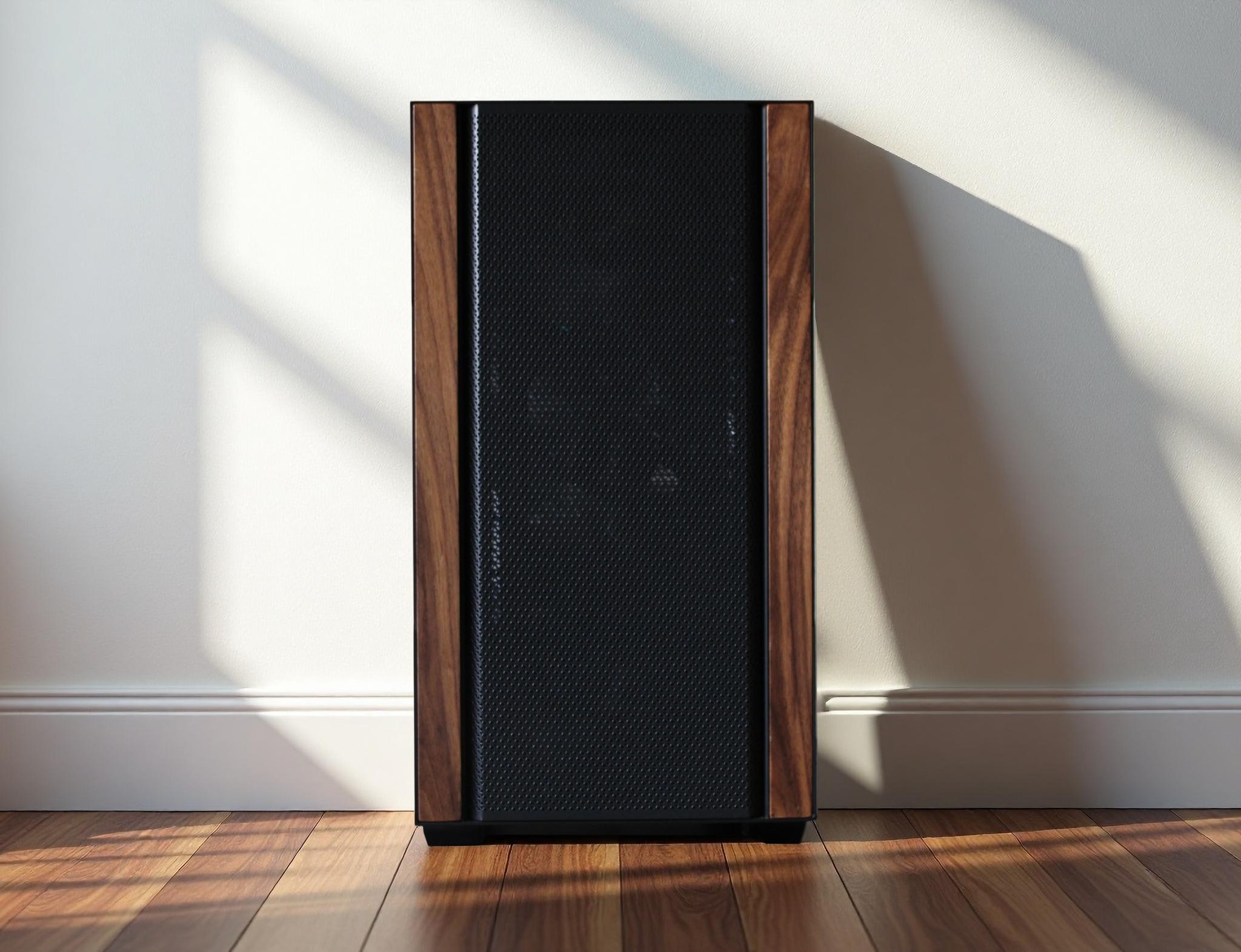 Super Sleek Custom PC – Ryzen 7 5800X | RTX 4060 Ti | 16GB DDR4 | NVMe SSD | Walnut Wood Case