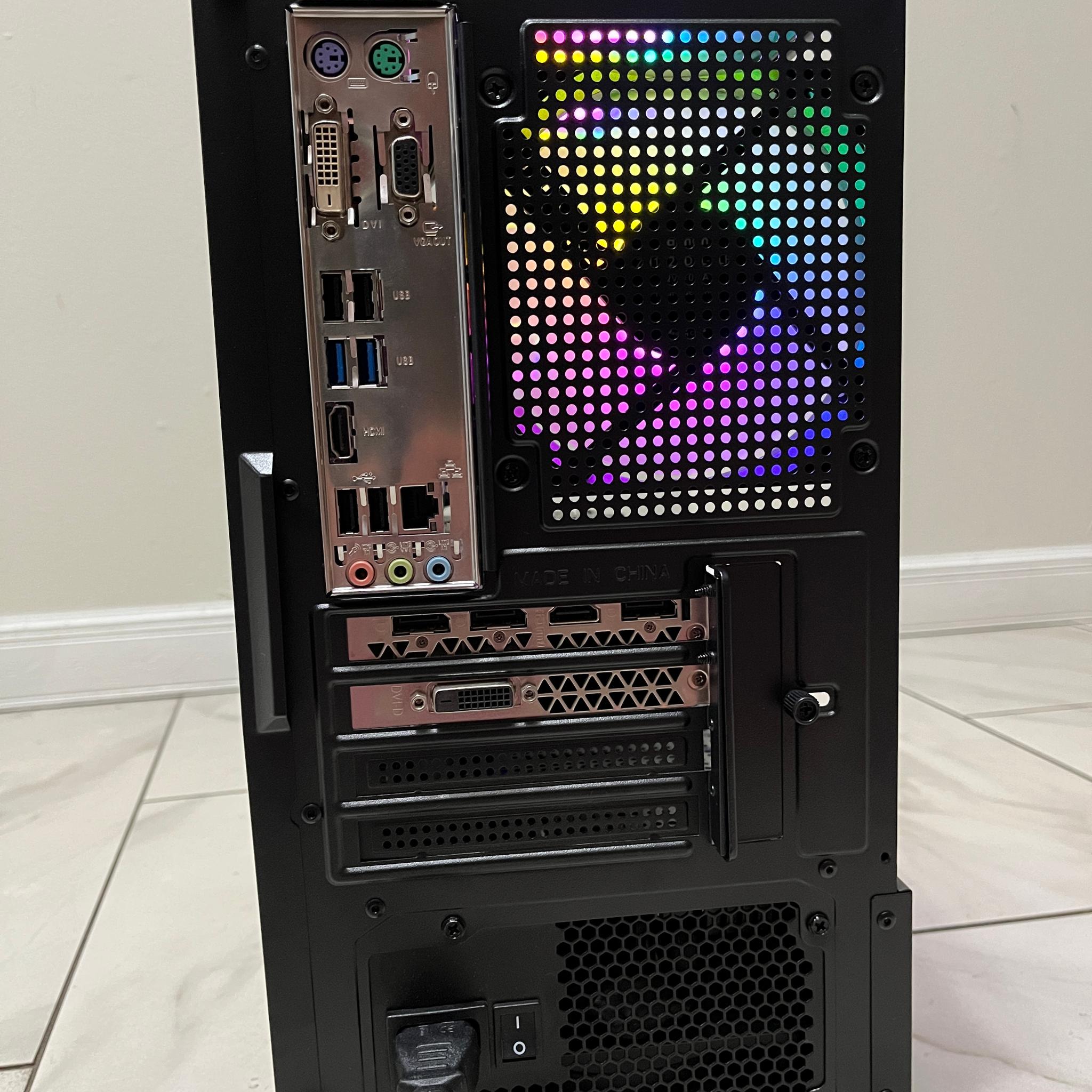 Budget Gaming PC - Intel i7-4770, NVIDIA GTX 1070, 16GB RAM, 740GB Storage, w/ Wi-Fi & BT