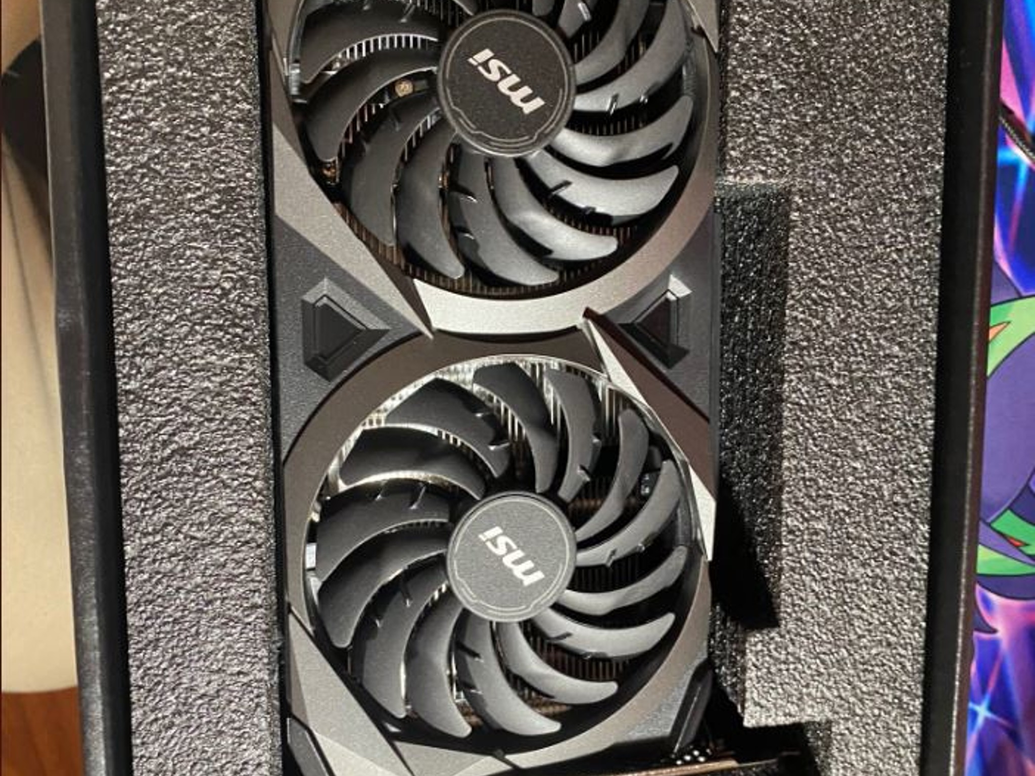 MSI Gaming GeForce RTX 3060 Ti LHR 8GB GDRR6 (RTX 3060 Ti Ventus 2X 8G OCV1 LHR)
