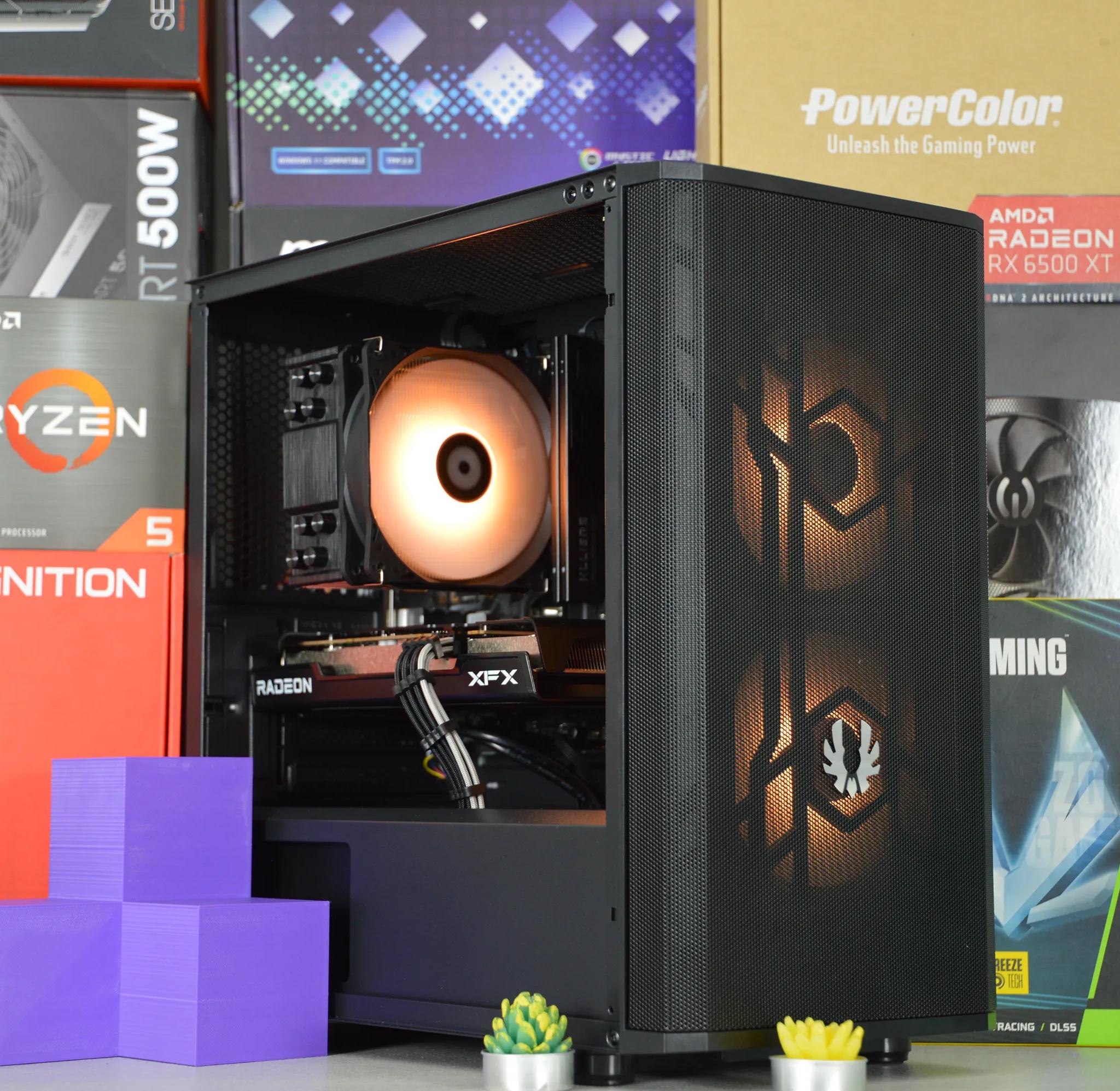 ⚫️🟠| RX 6600 8GB | RYZEN 5 3600 | 16GB RAM | 1TB NVME SSD | Midnight Orange |