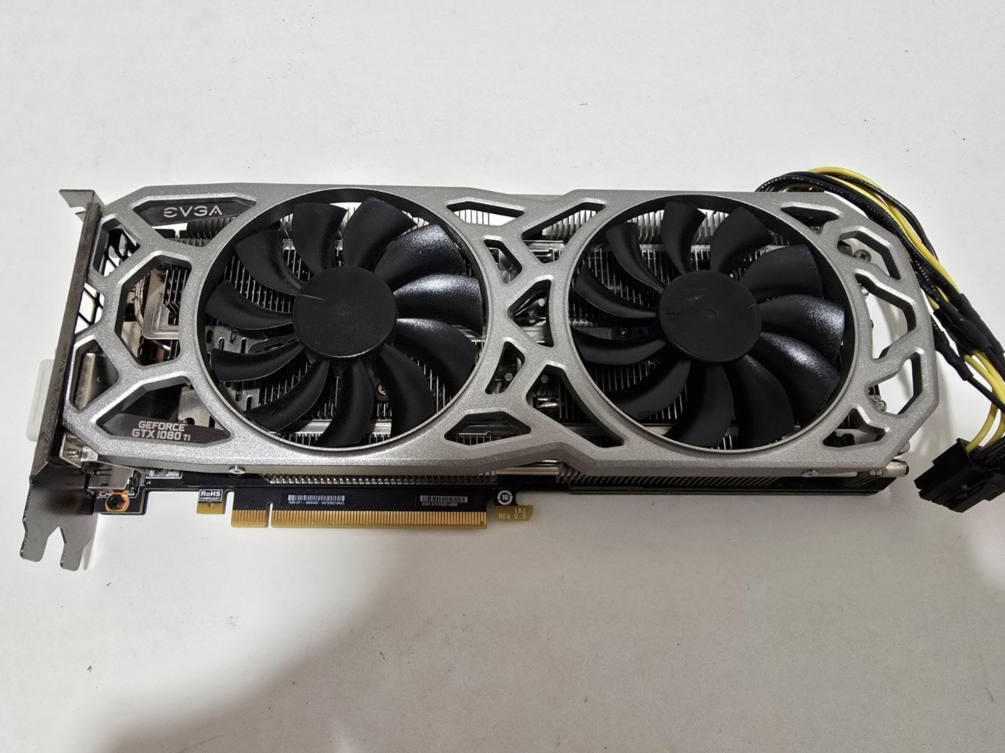 EVGA GeForce GTX 1080 Ti 11GB GDDR5X Graphics Card 11G-P4-6593-KR SC2 GPU