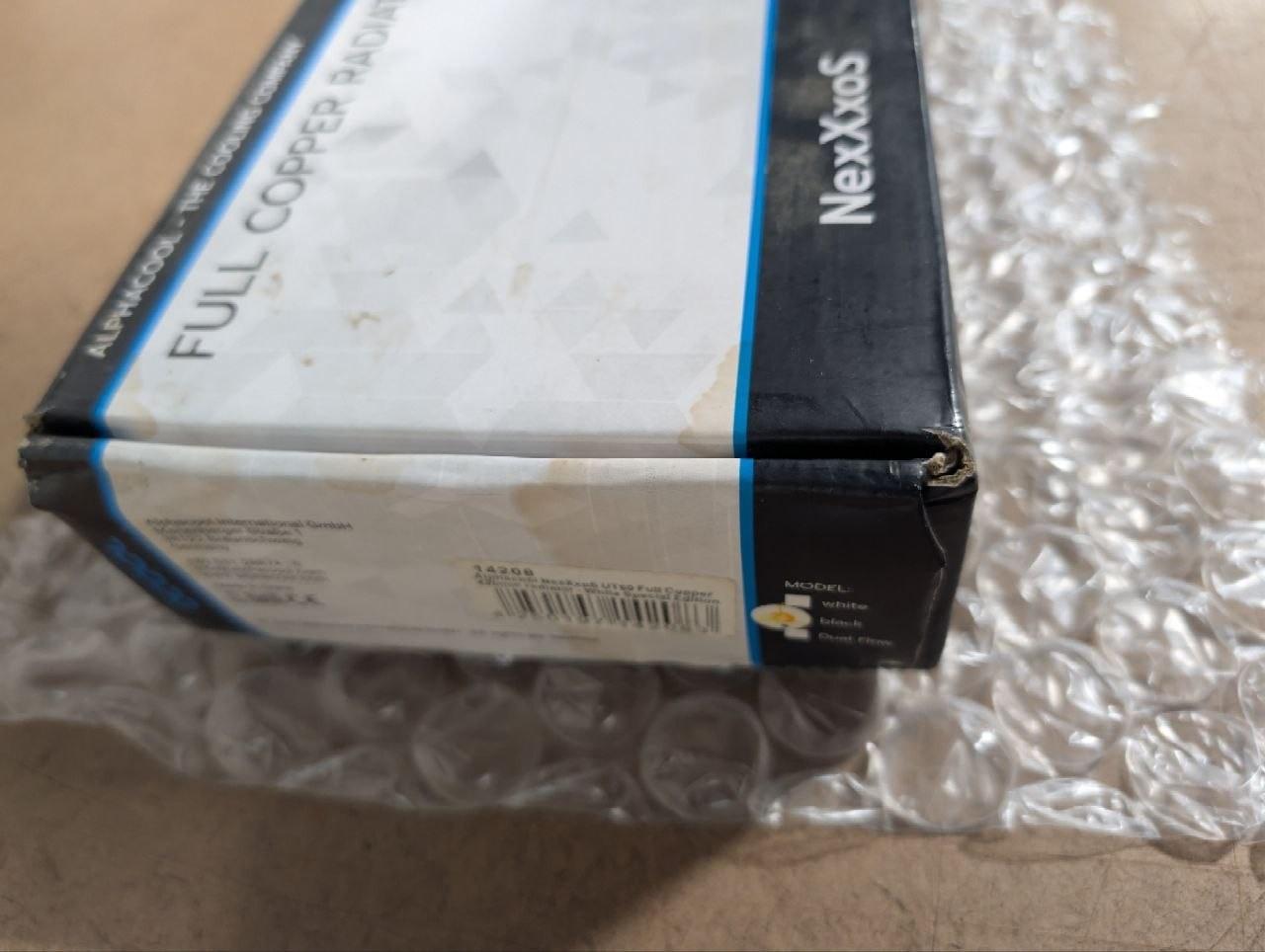 Alphacool NexXxoS UT60 Full Copper 420mm Radiator | White Special Edition (14208