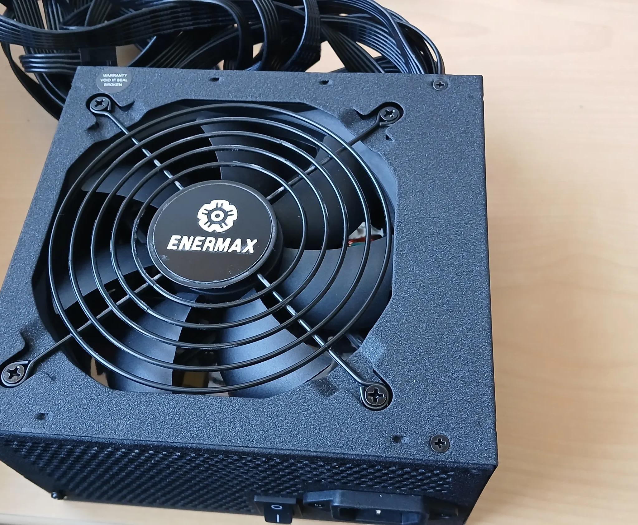 Enermax Cyberbron 500W non-modular PSU [USED FOR 6 MONTHS]