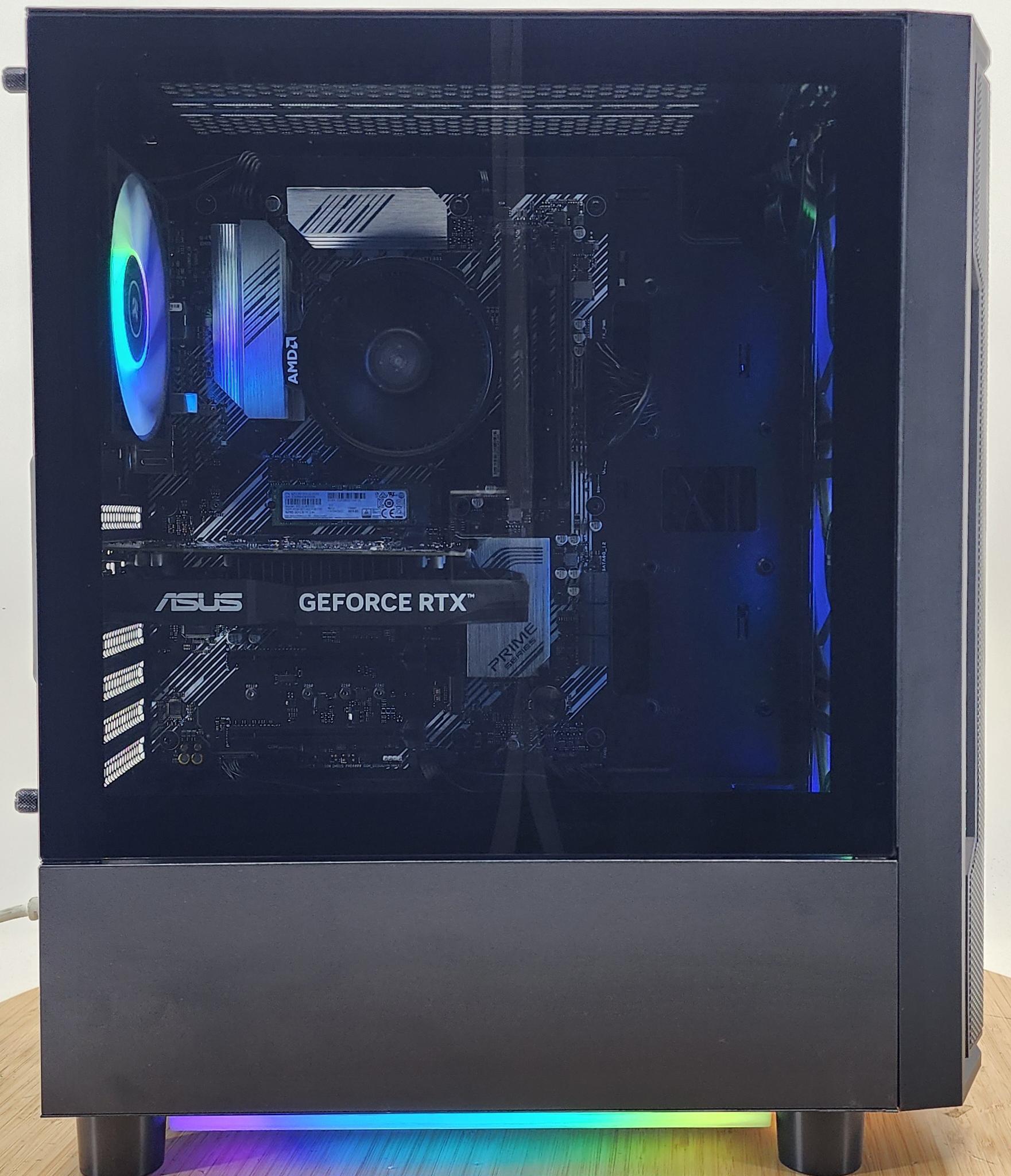 Gaming PC Ryzen 3 4100 16GB RAM 512GB SSD RTX 3050 6GB Windows 11 PC