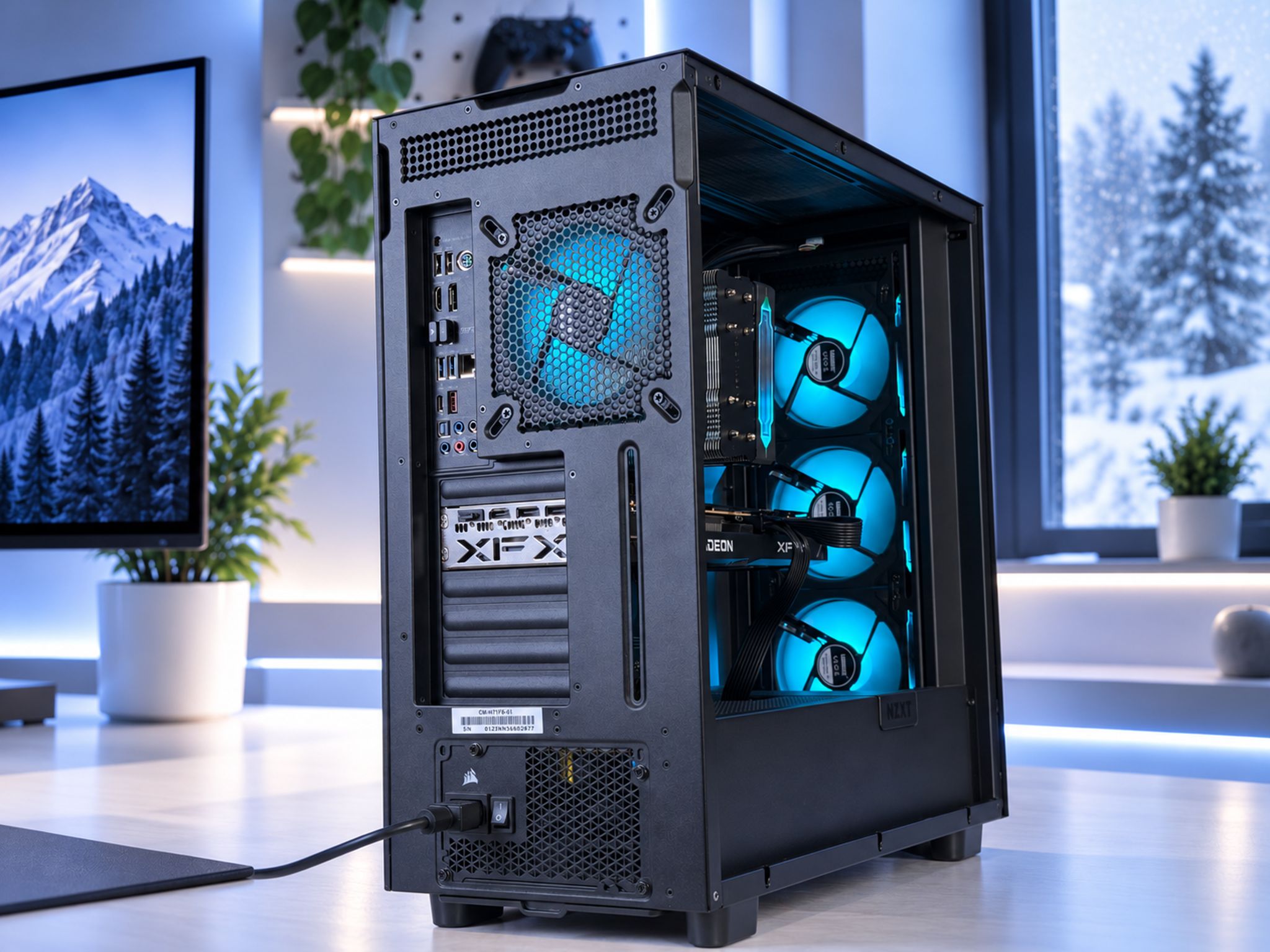 🏔️GLACIER Gaming PC | RX 6700 XT | Ryzen 7 5800X | 16GB RAM | 1TB NVME | WIFI + BT | FREE SHIPPING