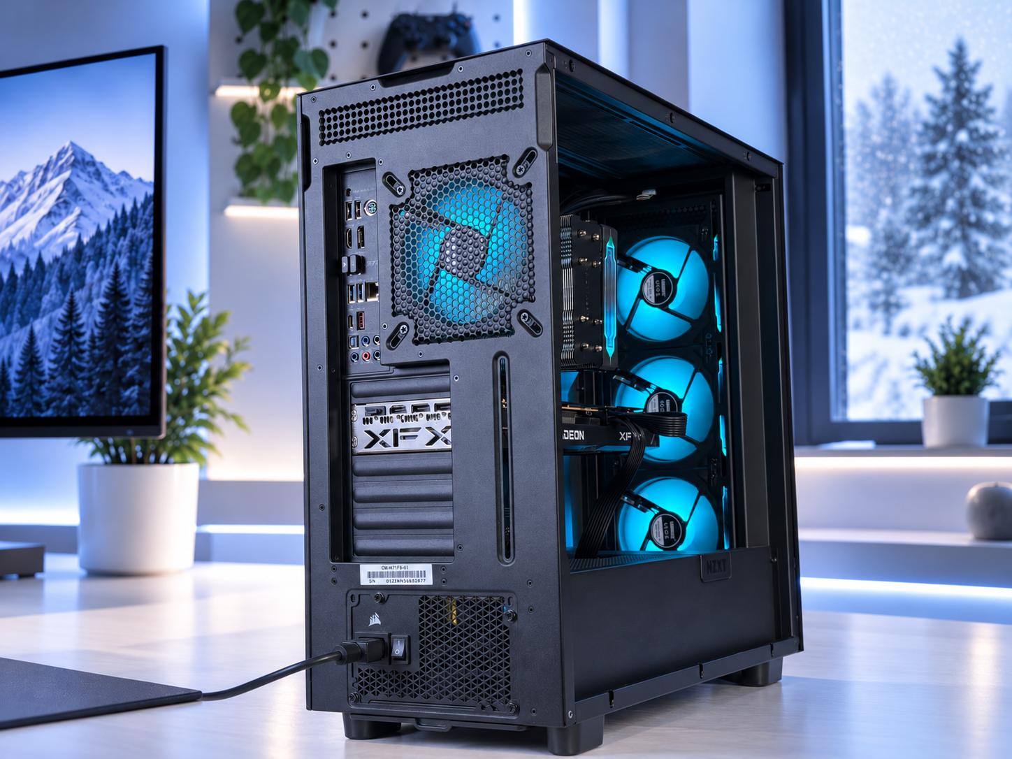 🏔️GLACIER Gaming PC | RX 6700 XT | Ryzen 7 5800X | 16GB RAM | 1TB NVME | WIFI + BT | FREE SHIPPING