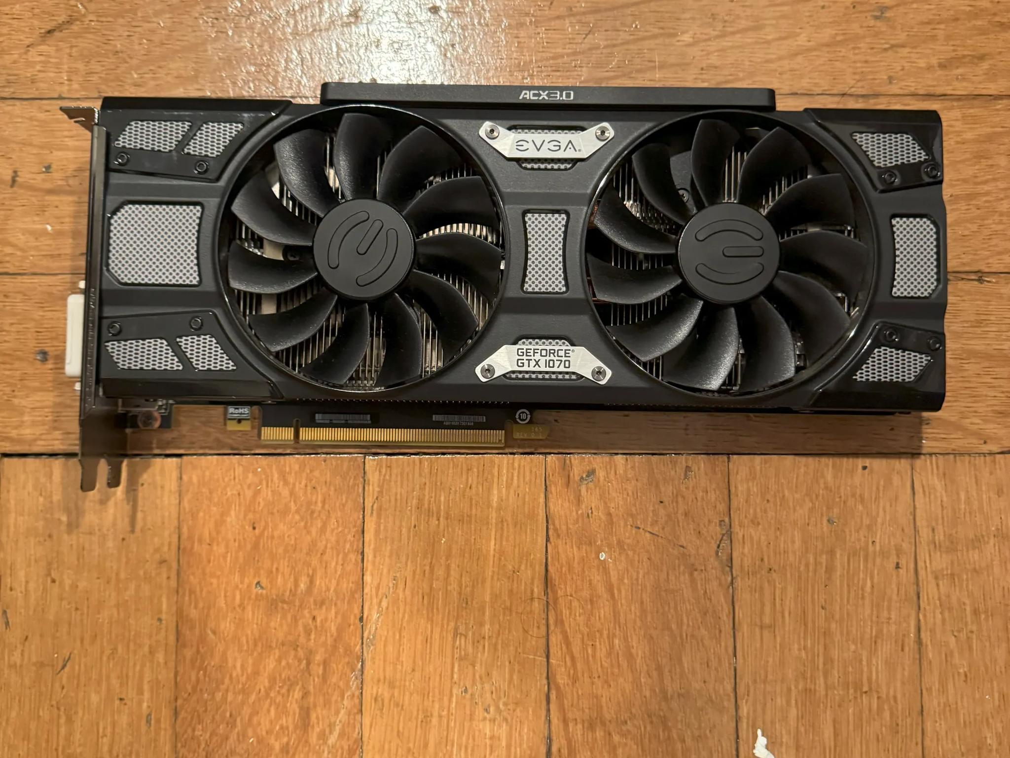 EVGA GTX 1070 8 GB