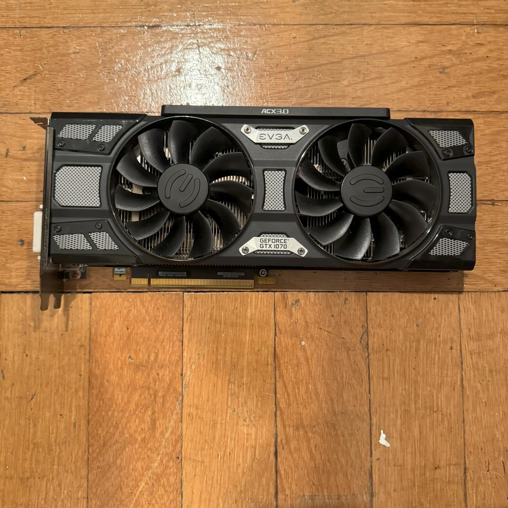 EVGA GTX 1070 8 GB