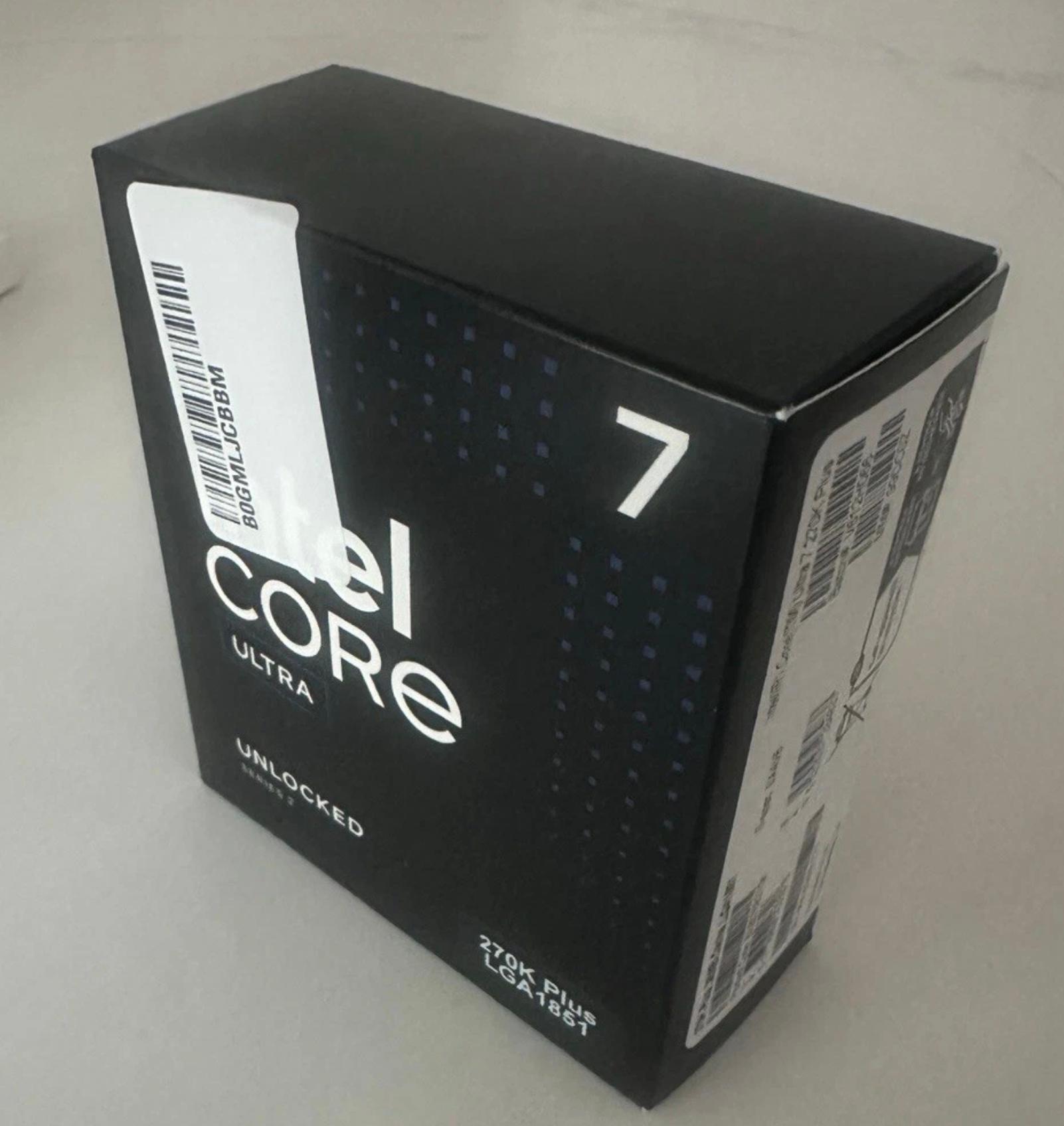 Gigabyte z890 Aorus master + Core ultra 270K + 500 GB NMVE