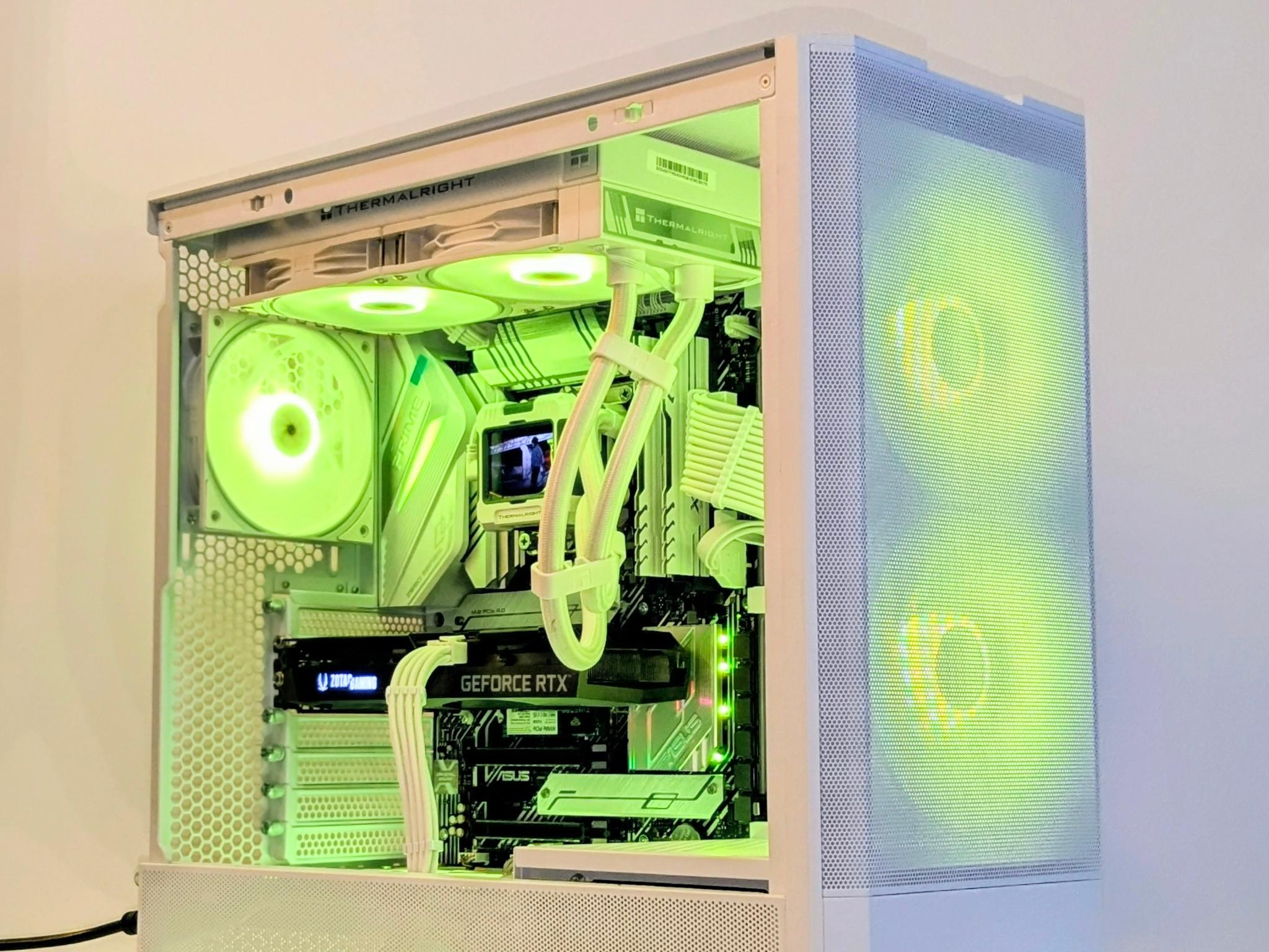 Performance & Aesthetics Build🔥+🤍 | 👑I7-11700K|RTX 3060 TI|16GB RAM|1TB SSD/HDD| Windows 11 Pro