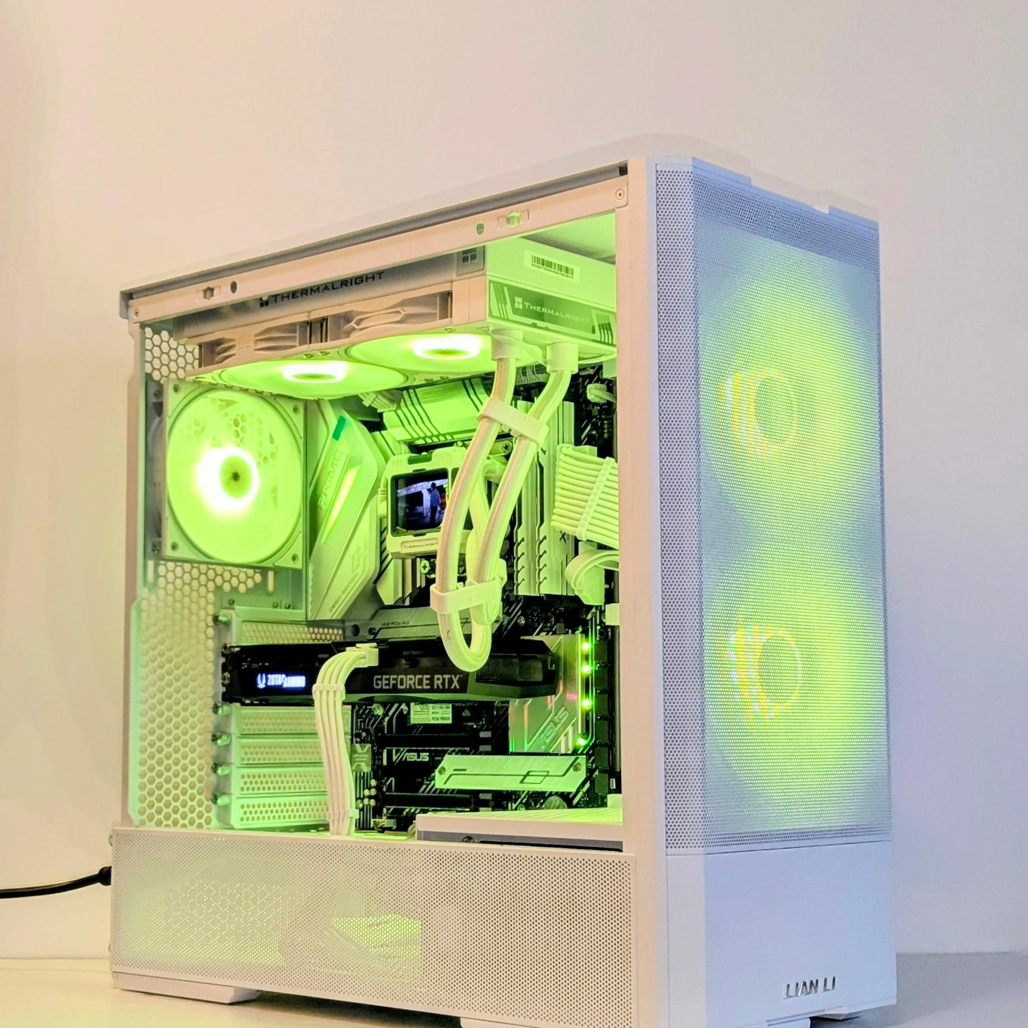 High Performance Aesthetics Customized PC| 👑I7-11700K|RTX 3060 TI|16GB RAM|1TB SSD/HDD| Windows 11