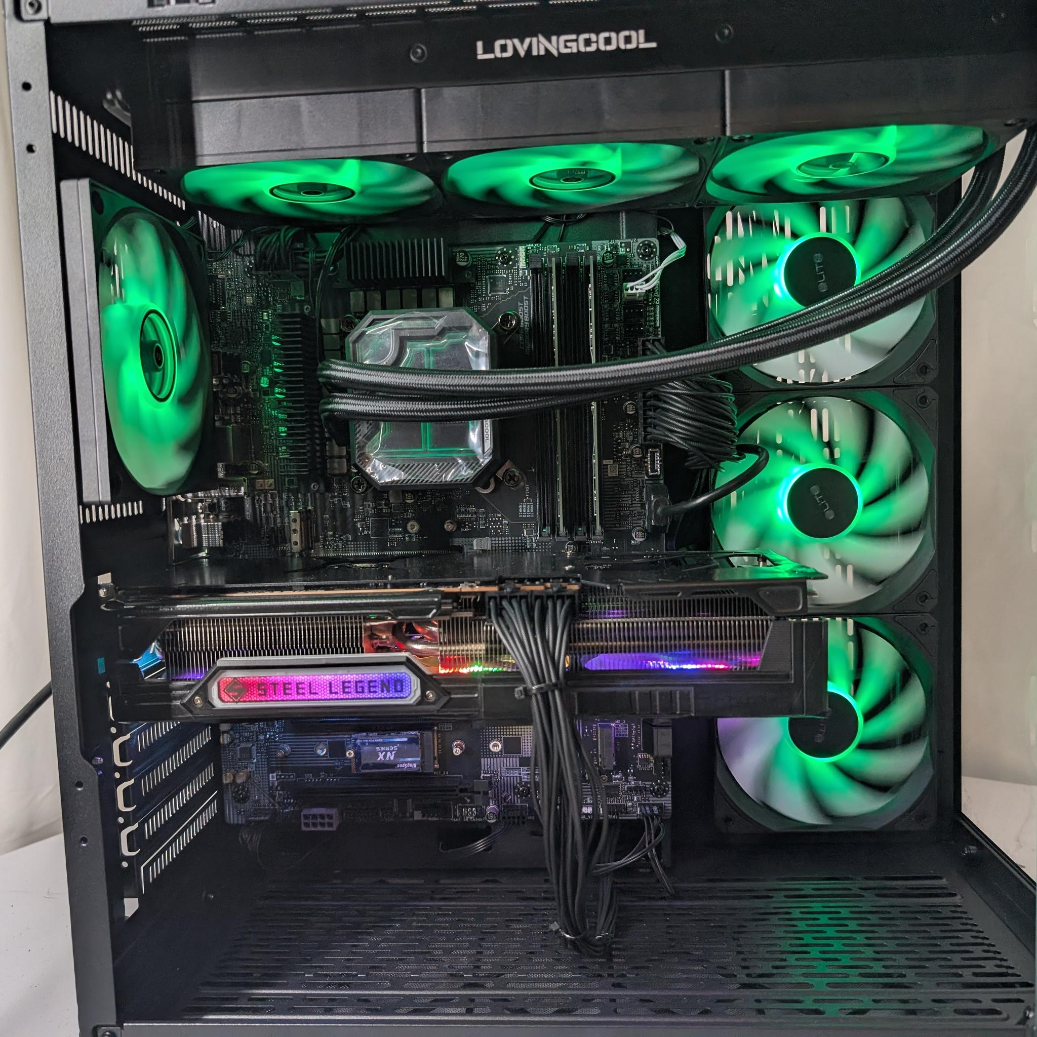 9070XT 16GB | CORE ULTRA 5 245KF | 16GB DDR5 | 1TB NVME | 360MM AIO | 850W 80+ GOLD