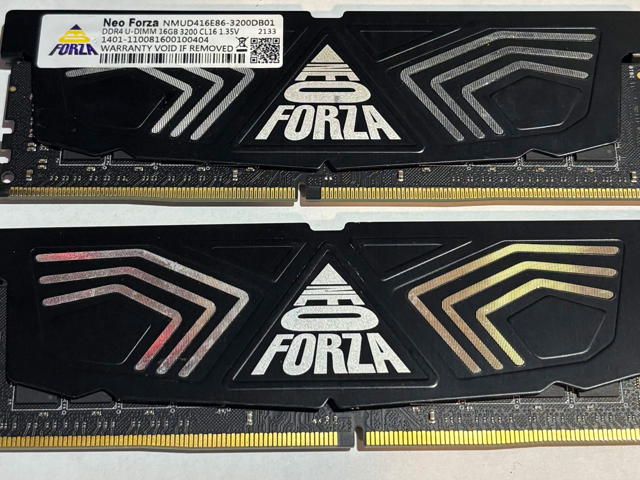 Neo Forza 32GB (2x16GB) DDR4 3200MHz CL16 Gaming Memory Kit | Tested Working