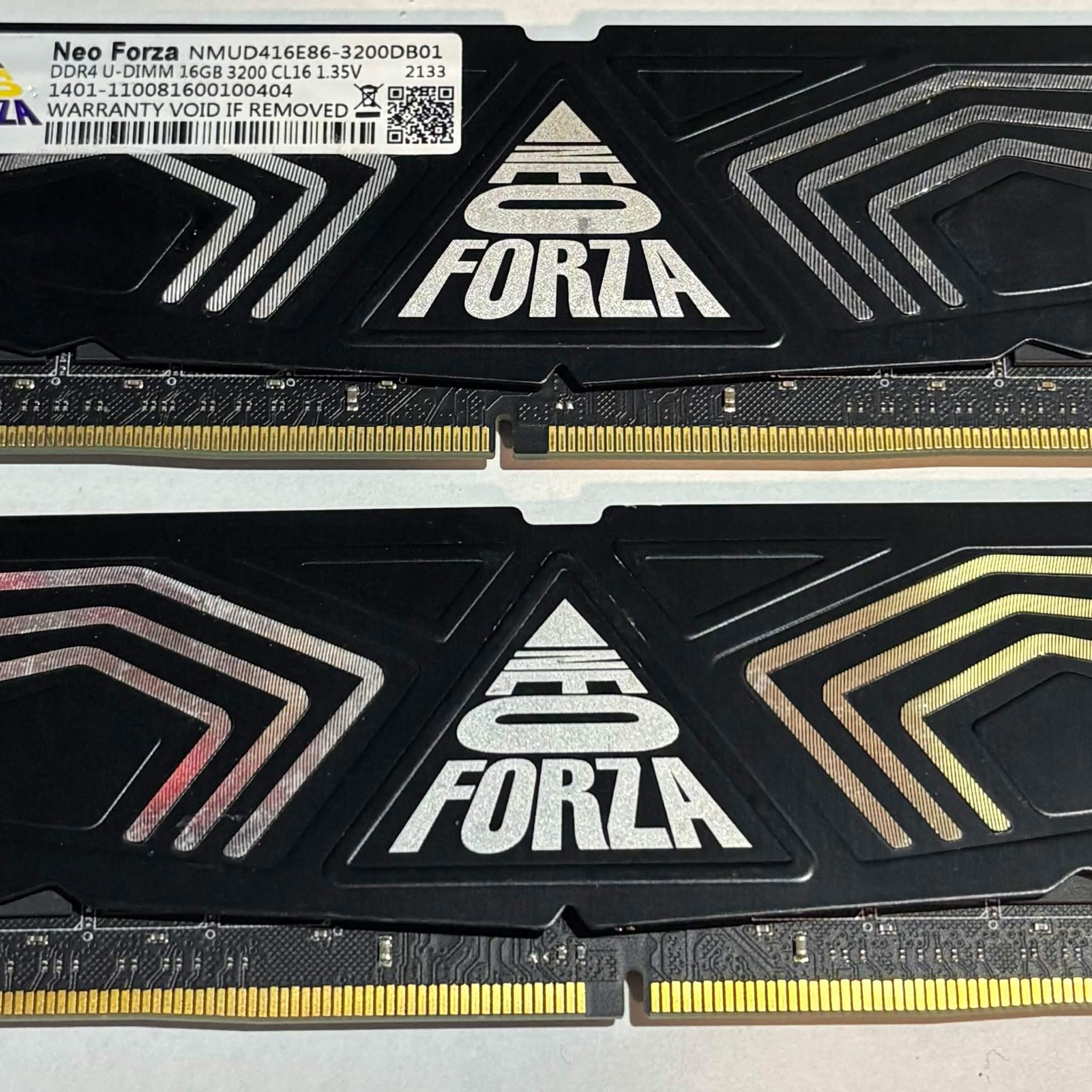 Neo Forza 32GB (2x16GB) DDR4 3200MHz CL16 Gaming Memory Kit