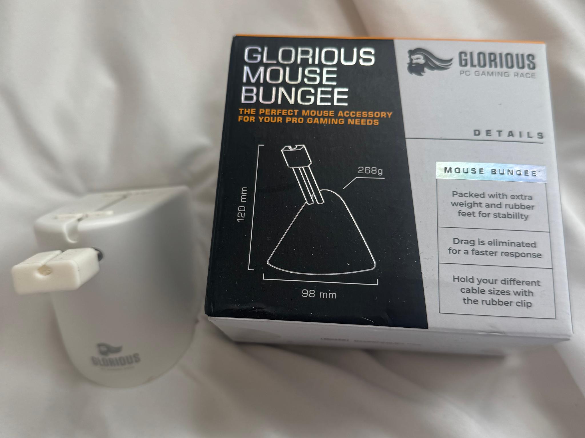 Rare Glorious Mouse Bungee - White