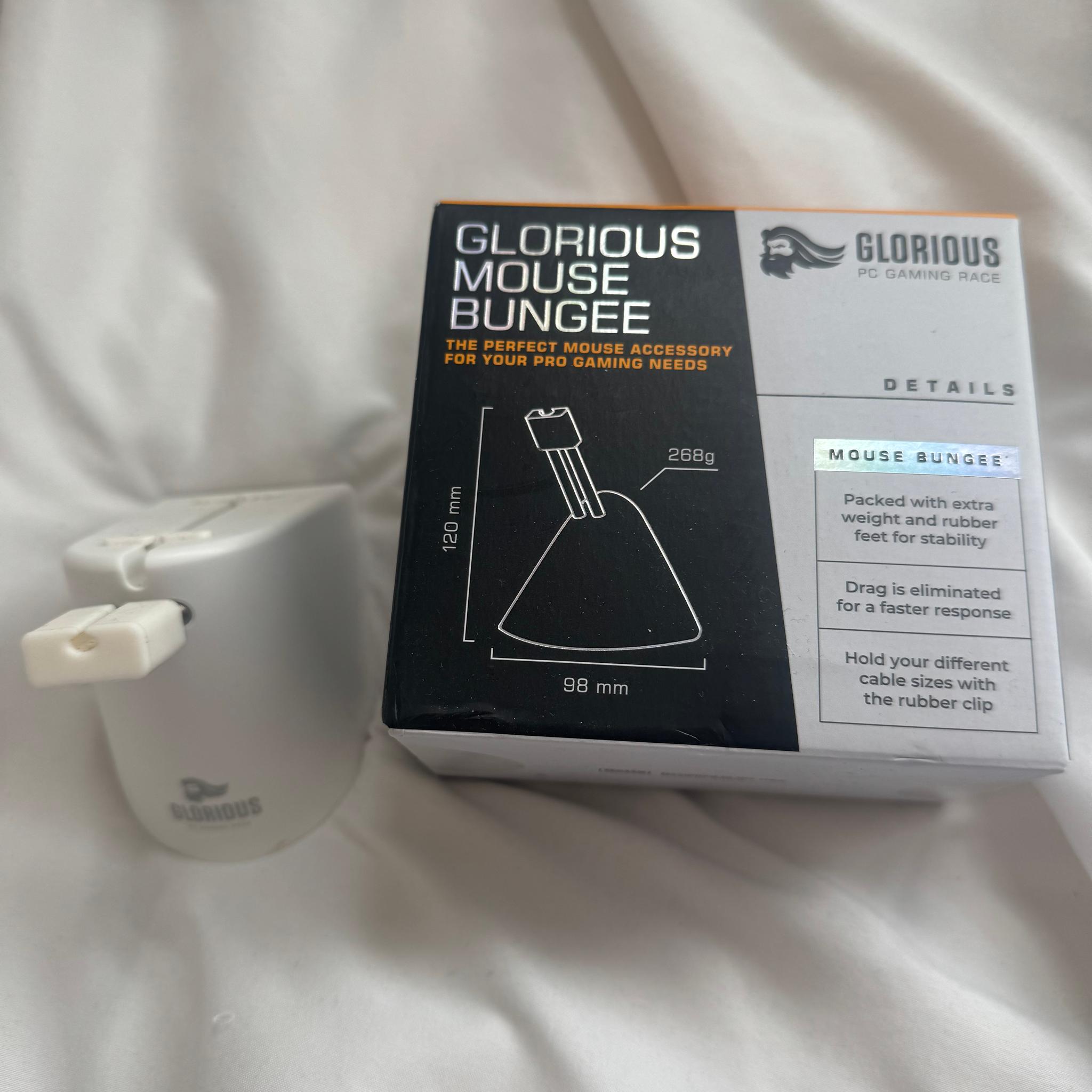 Rare Glorious Mouse Bungee - White