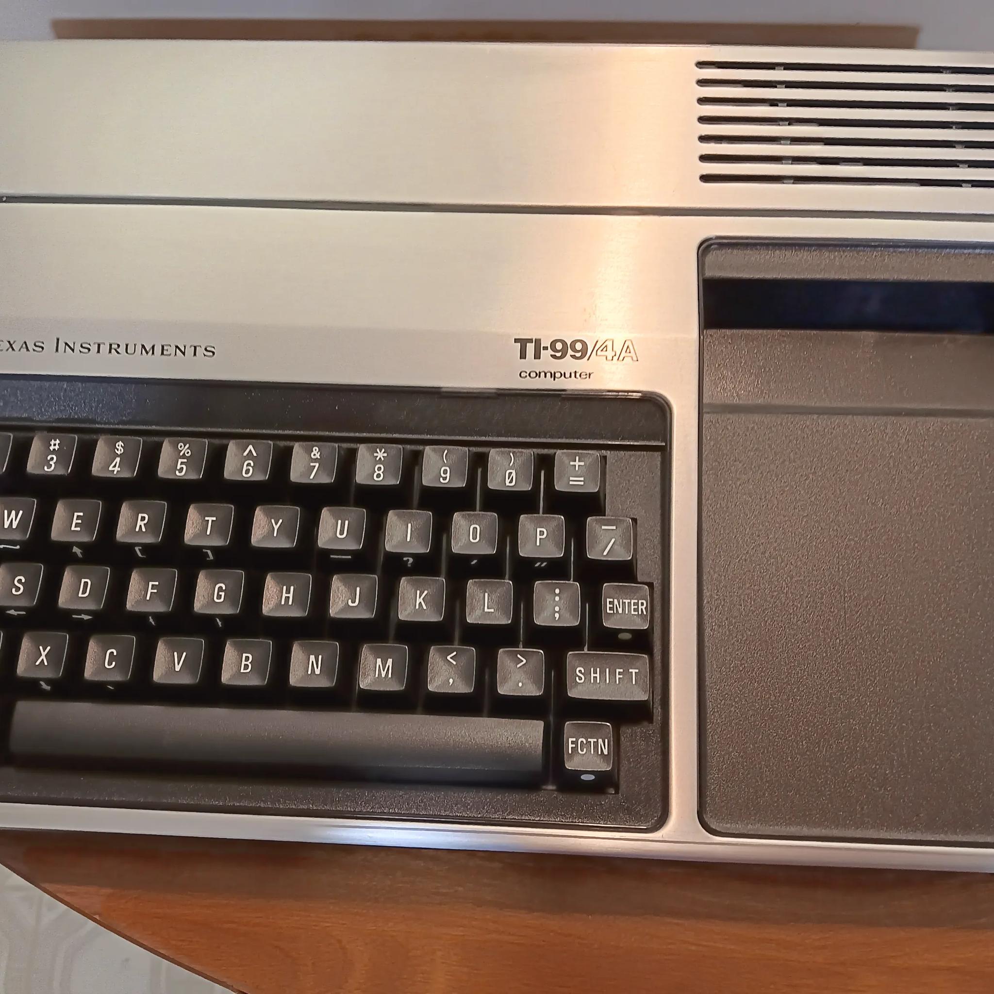 Vintage TI 99-4A Computer System Complete