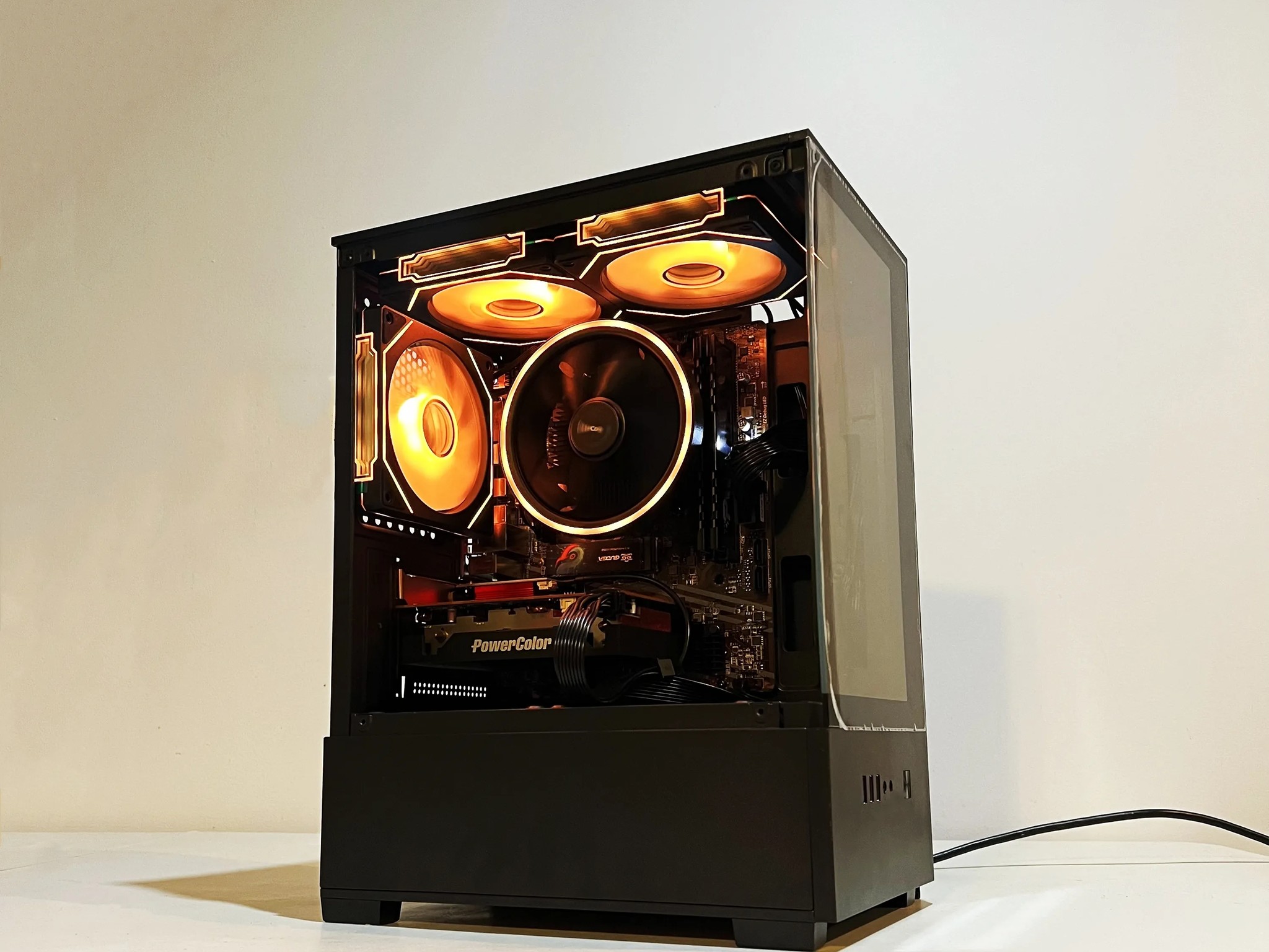 🔥SALE🔥 R5-5600|RX 6500XT|16GB RAM|WIFI|ARGB Fans|-DepxTech Pre-Built PC