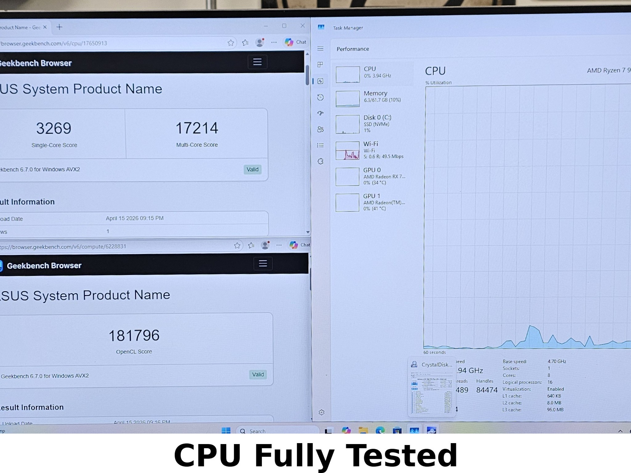 AMD Ryzen 7 9800X3D AM5