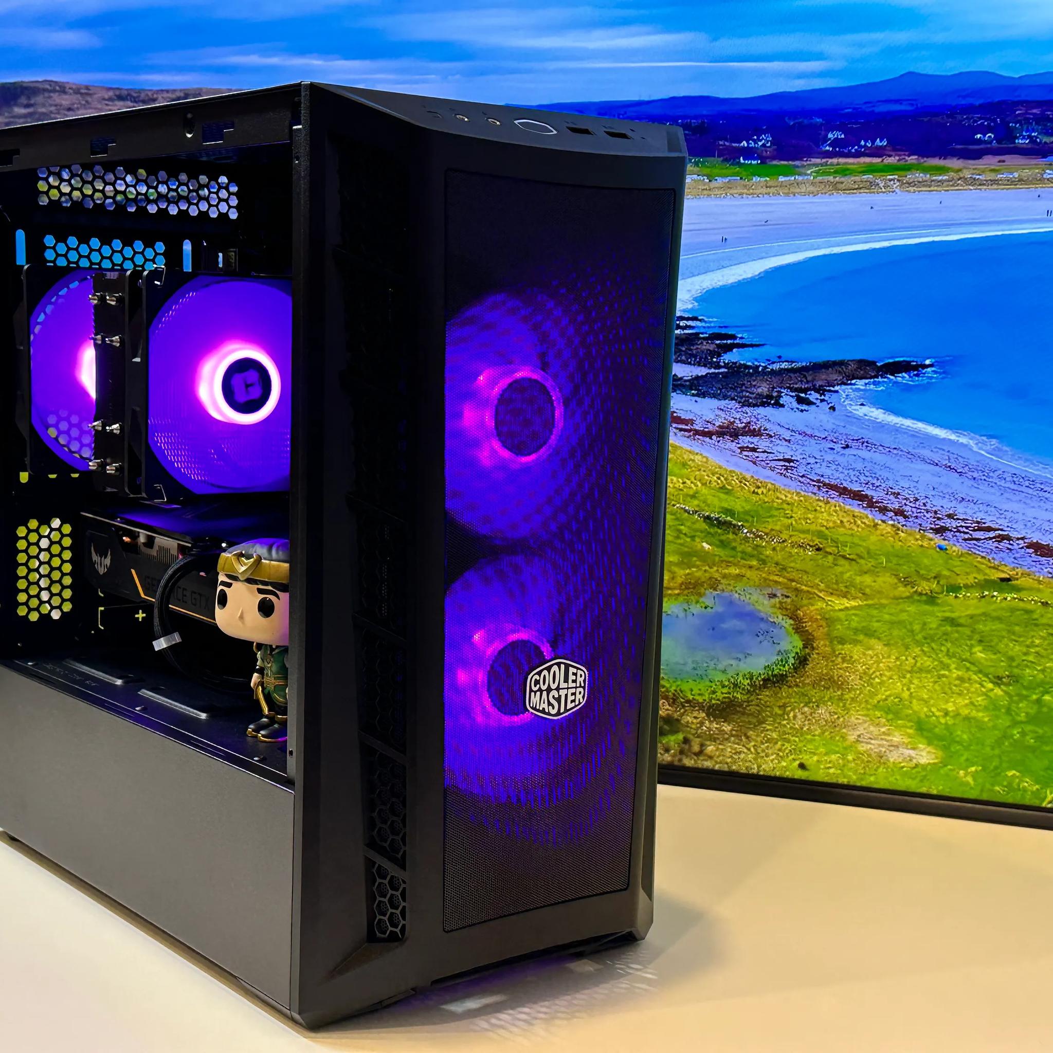 💚 👑Loki👑💚-Gaming PC-Nvidia GTX 1650 Super -AMD Ryzen 5 2600 6core-16GB DDR4 RAM-500GB NVME