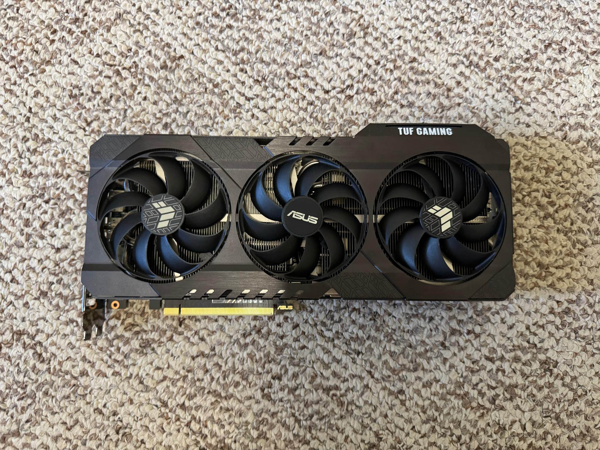 ASUS TUF Gaming GeForce RTX 3080 OC 10GB GDDR6X Graphics Card