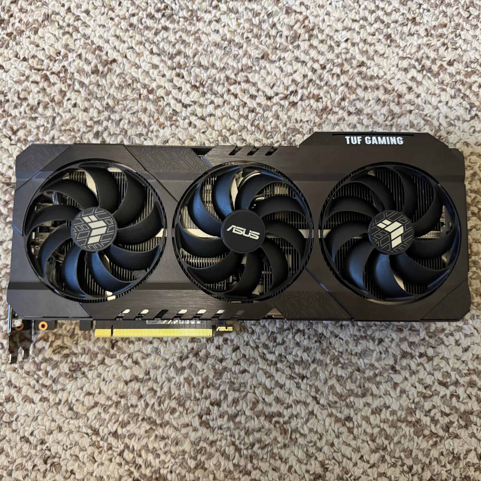 ASUS TUF Gaming GeForce RTX 3080 OC 10GB GDDR6X Graphics Card