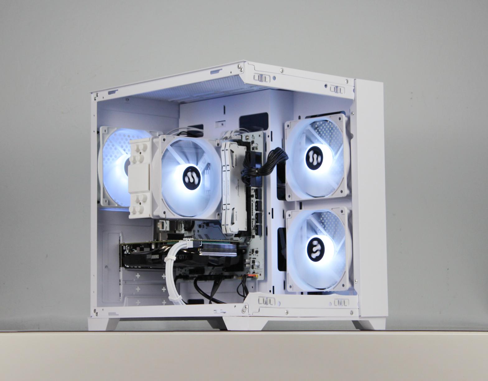 🧊White Gaming PC | GTX 1660 Super | Ryzen 5 2600 | 500GB SSD | 16GB RAM | 🧊
