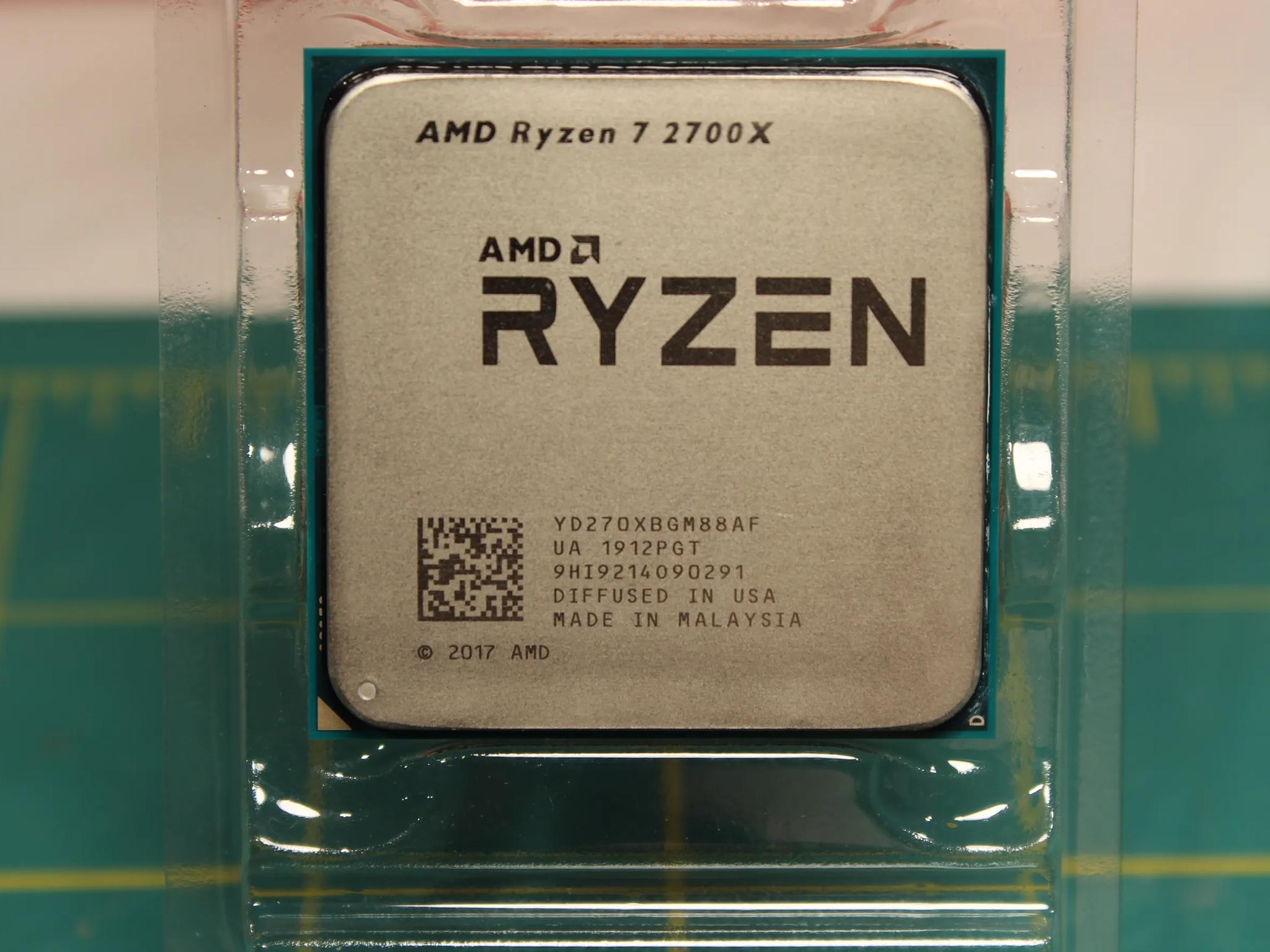AMD Ryzen 7 2700X 8-Core Processor w/Wraith Cooler