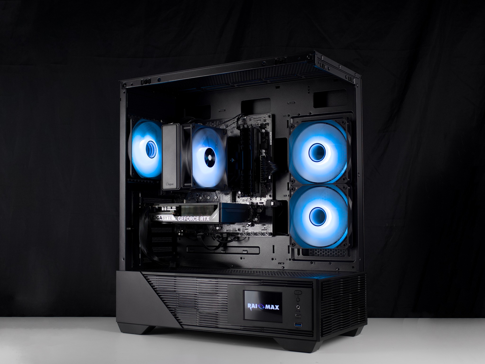 ♠️⚡🗡️Clean Gaming PC | RTX 5060, Ryzen 5 5500, 16GB RAM, 1TB SSD | LCD Display🗡️⚡♠️