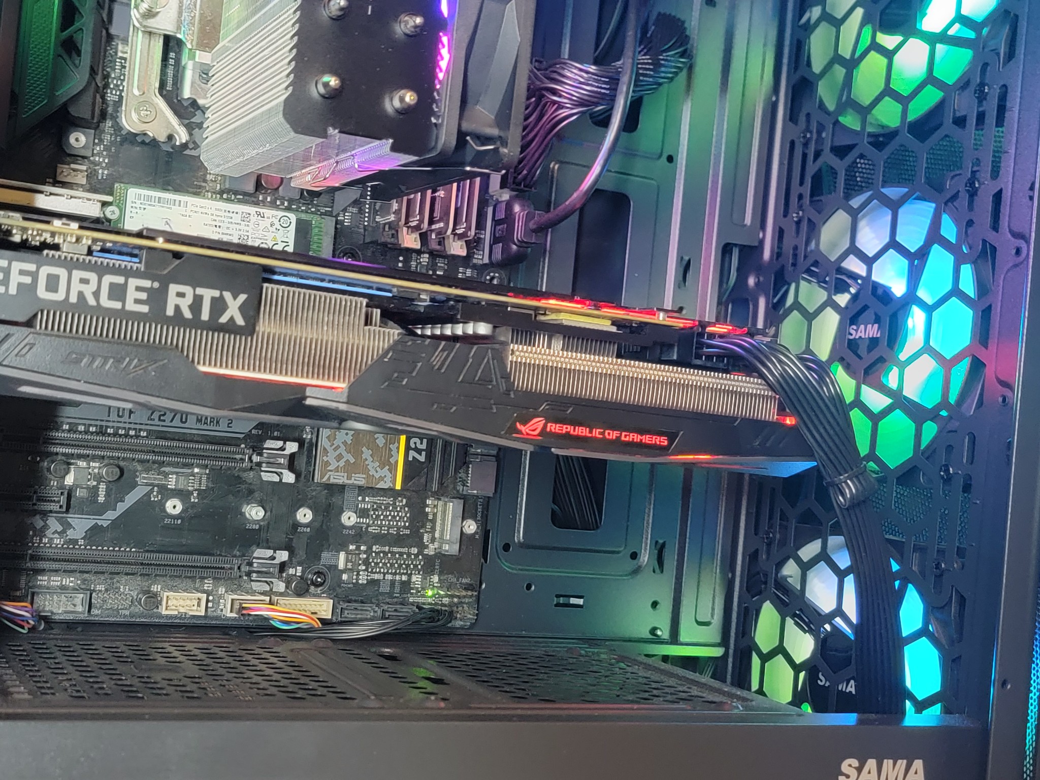 ASUS ROG STRIX RTX 2070 8GB + Intel i7 7700k PC Build #34
