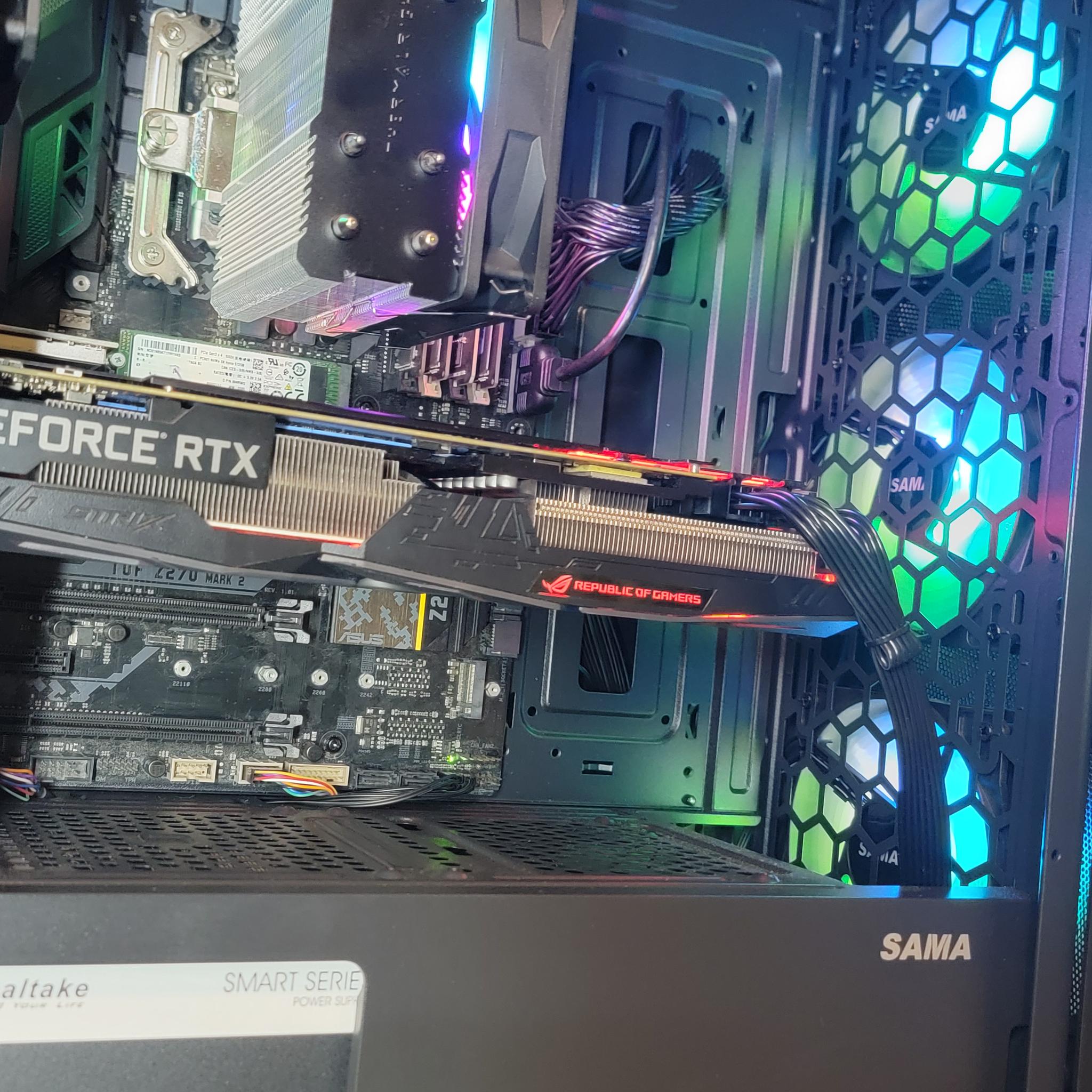 ASUS ROG STRIX RTX 2070 8GB + Intel i7 7700k PC Build #34