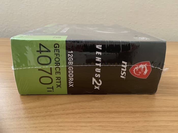 MSI GeForce RTX 4070 Ti VENTUS 2X 12G OC